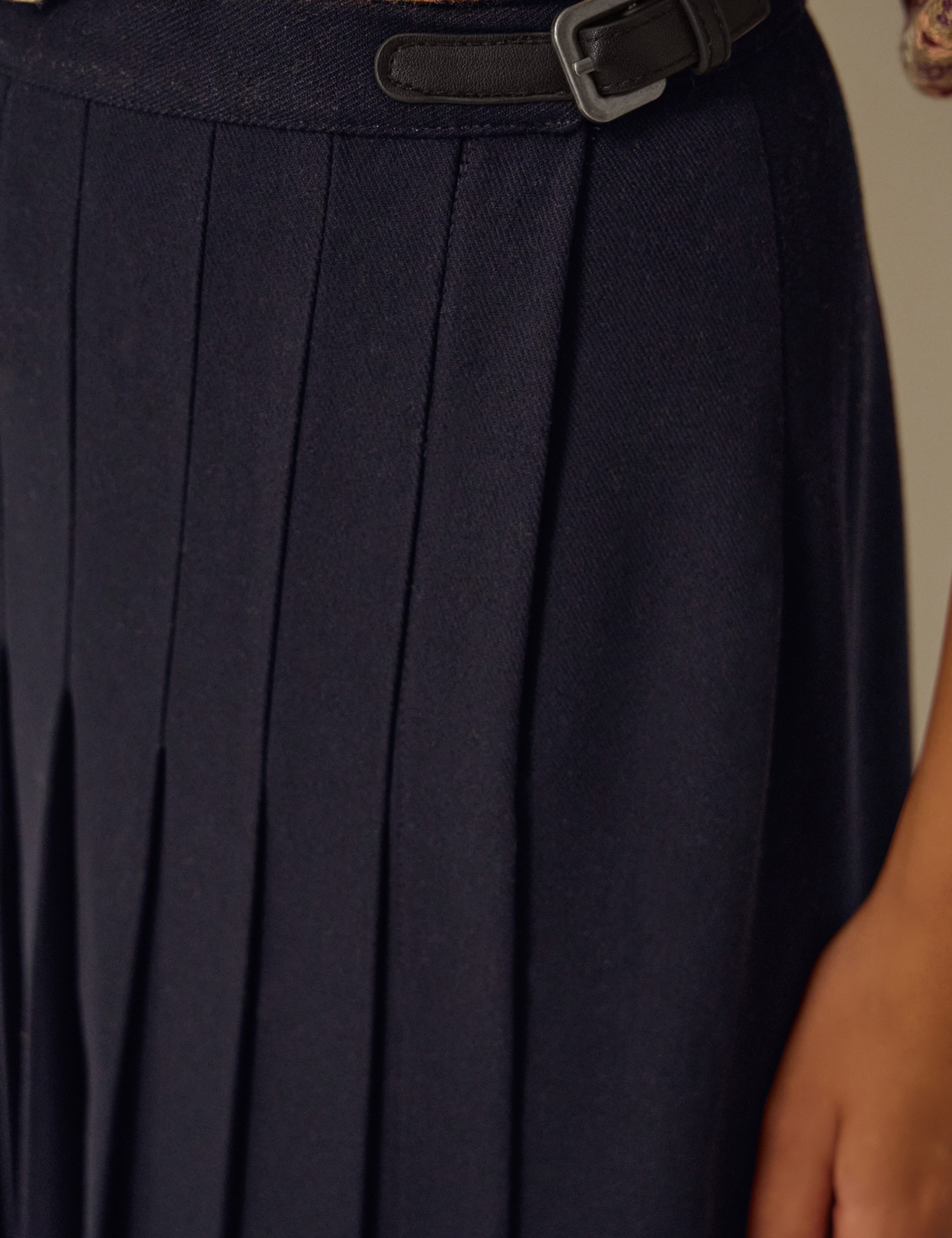 Pleated Midi Skirt 5 of 5
