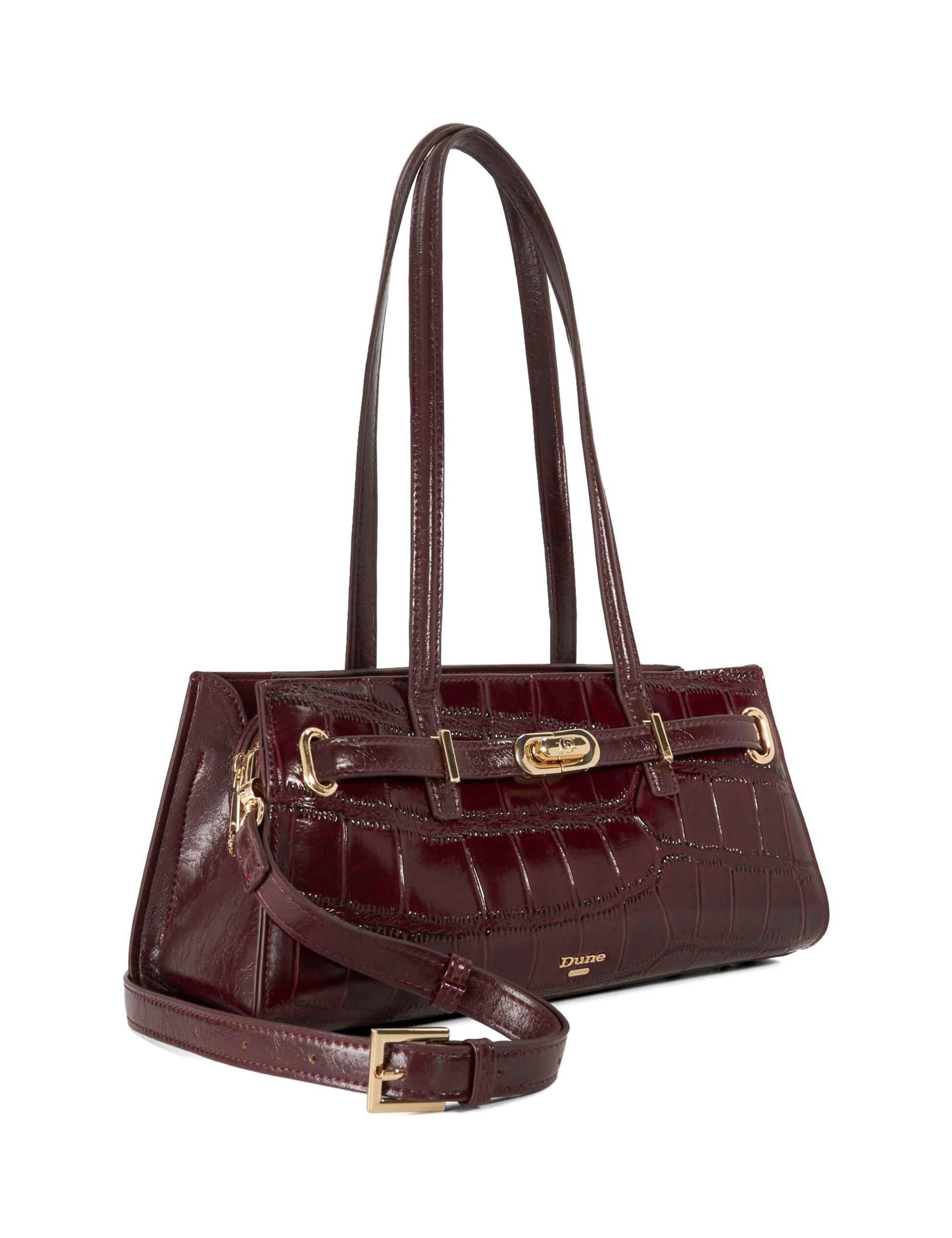 Leather Baguette Bag 2 of 5