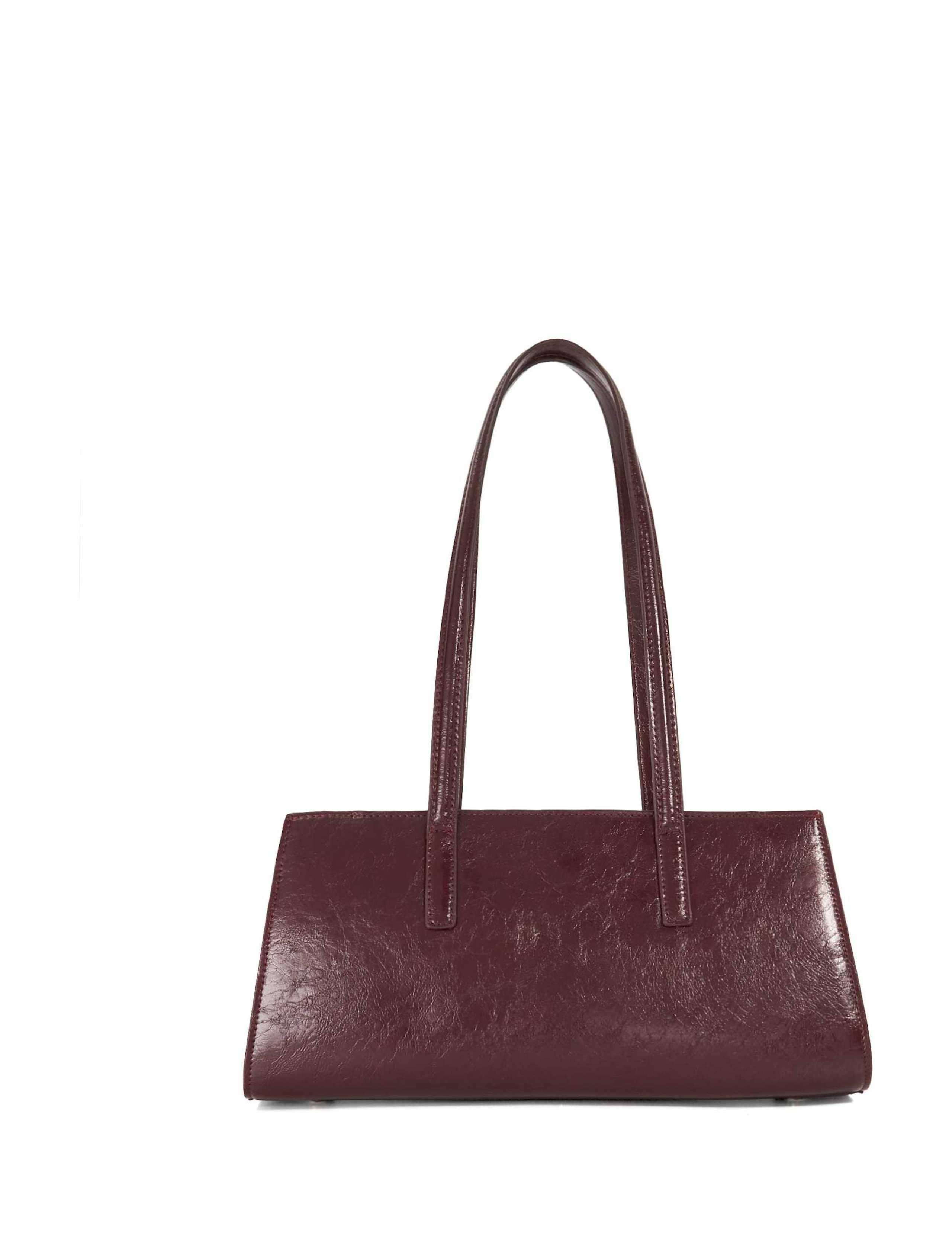 Leather Baguette Bag 3 of 5