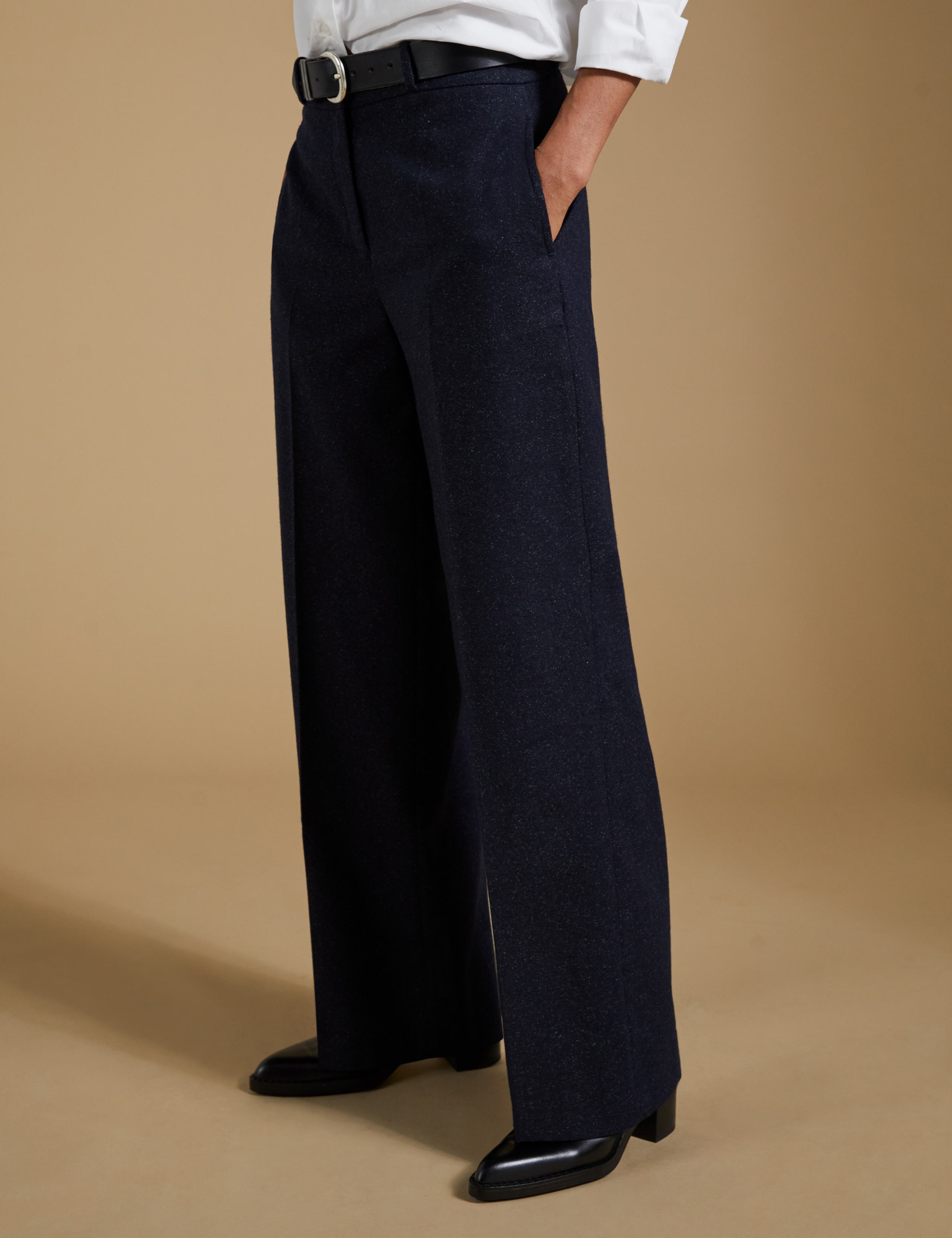 marka 23SS BELTED PANTS wool × mohair K 【公式通販】