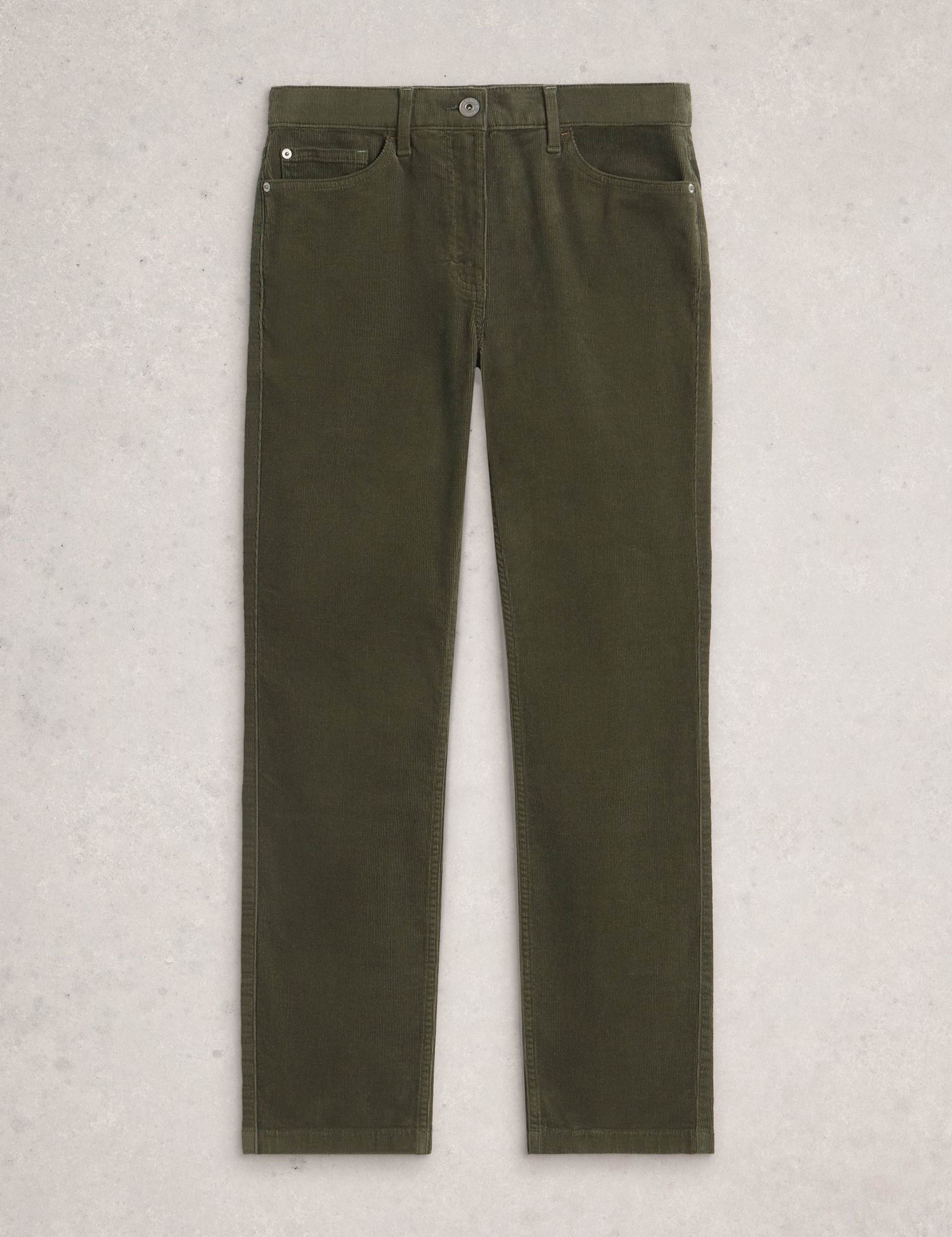 Cord Straight Leg Trousers 2 of 6