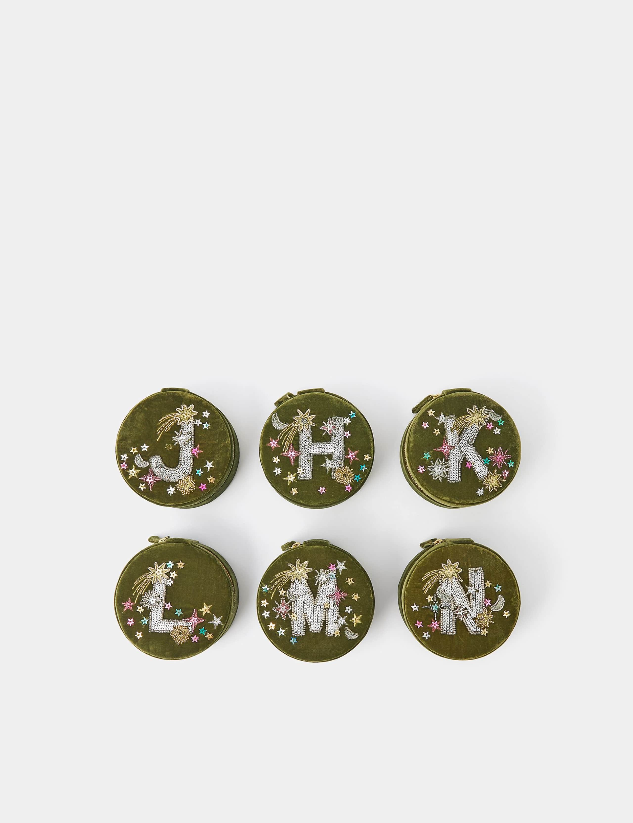 Initial Velvet Jewellery Box 4 of 5