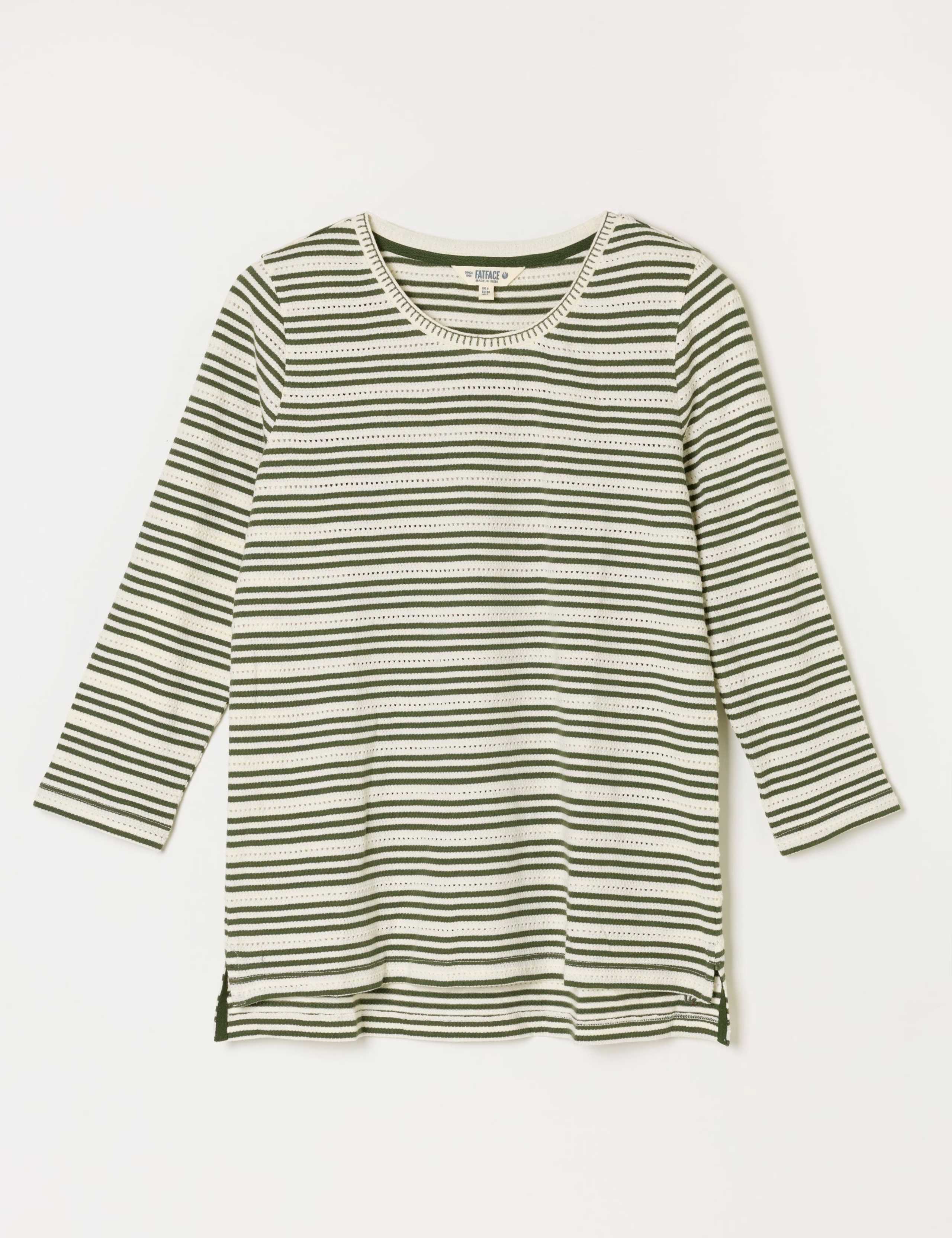 Pure Cotton Striped Top 2 of 6