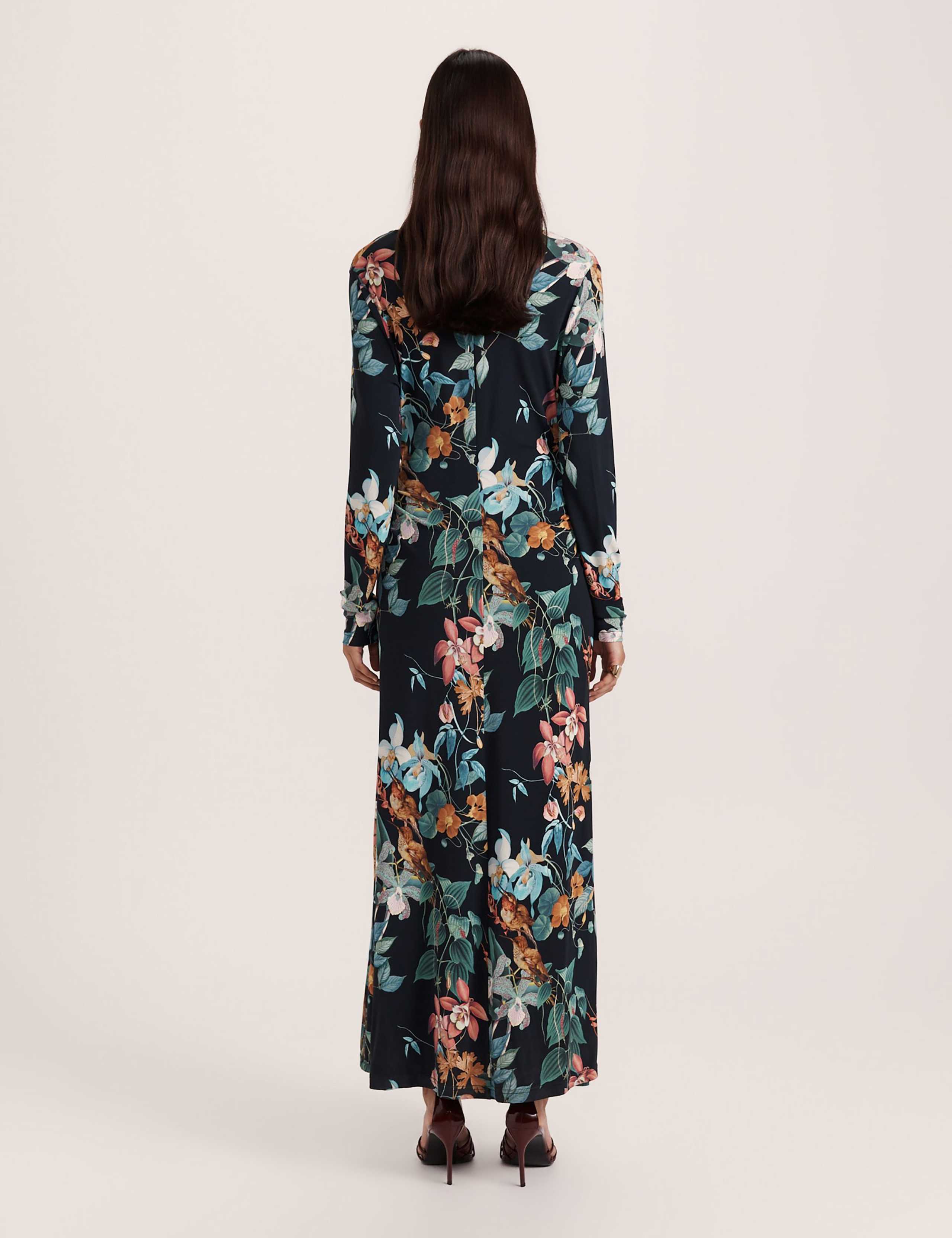 Floral V-Neck Maxi Dress 6 of 6
