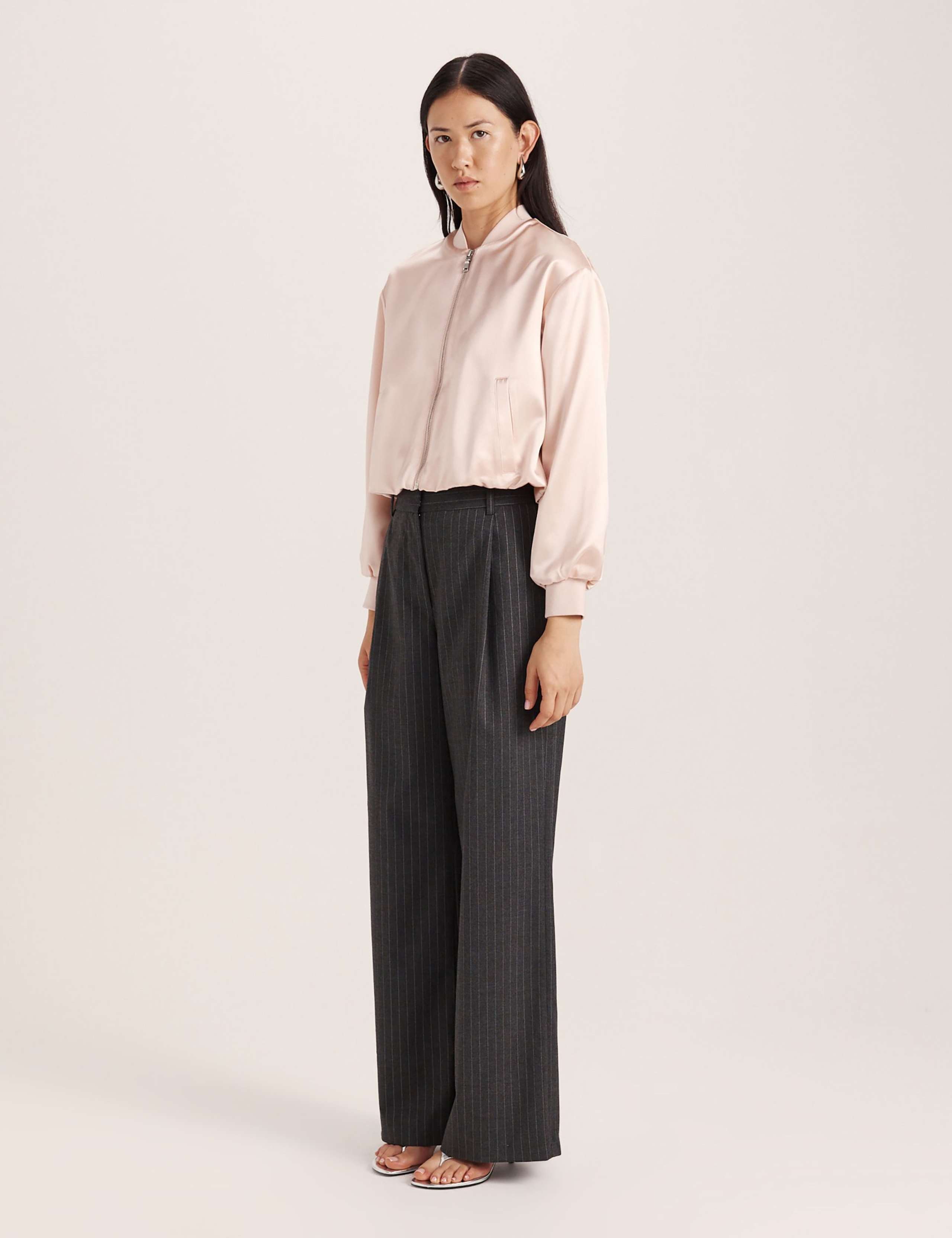 Satin Bomber Jacket 5 of 8