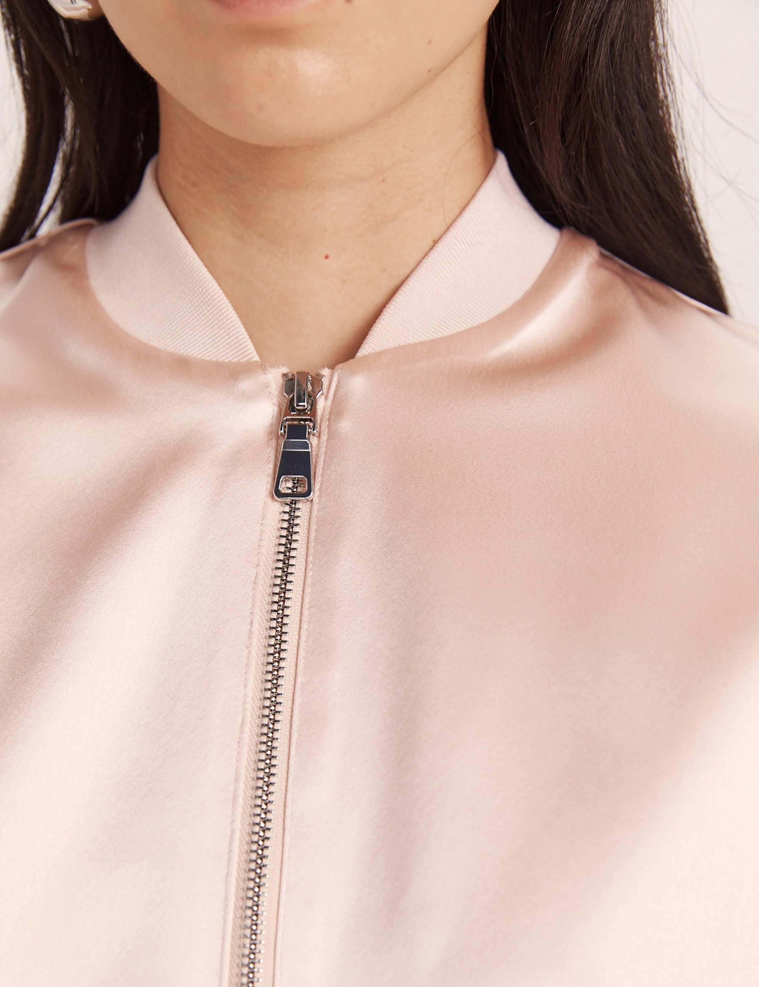 Satin Bomber Jacket 8 of 8