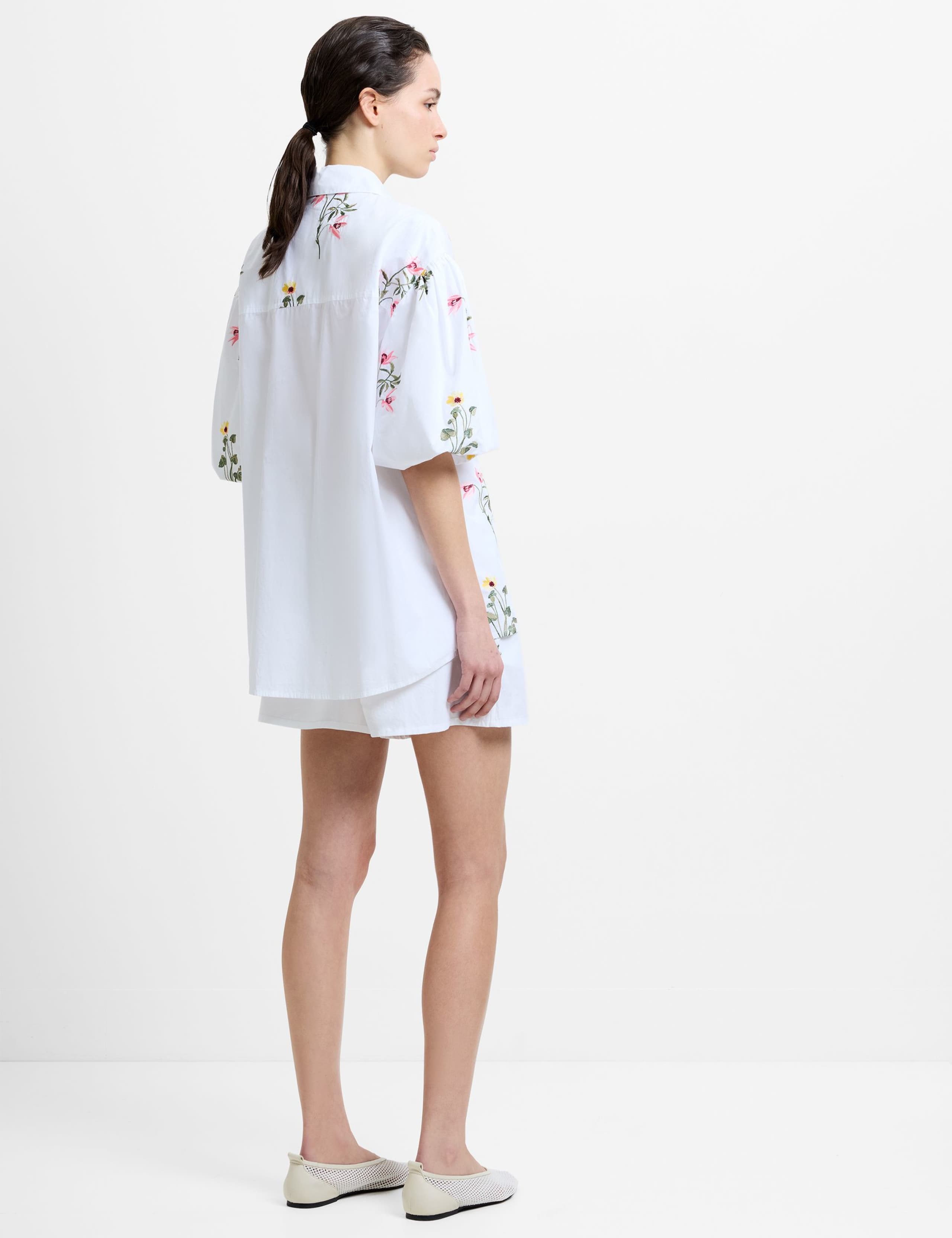 Pure Cotton Floral Shirt 4 of 5