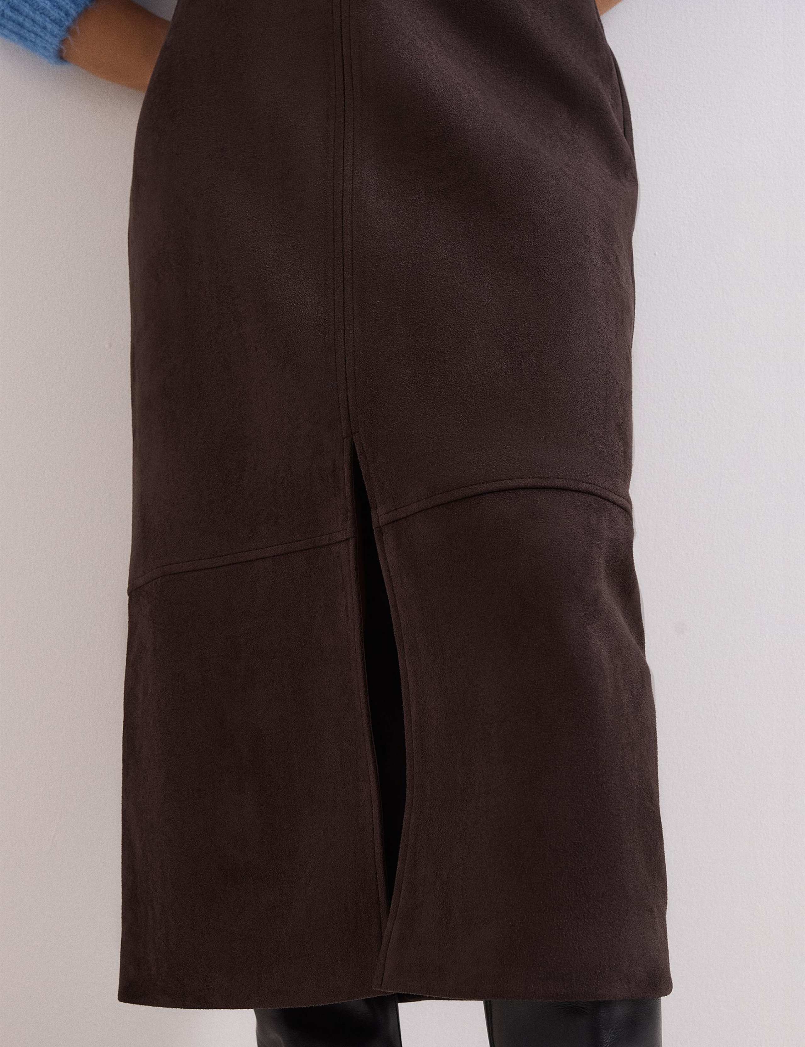 Split Front Midi Pencil Skirt 6 of 6
