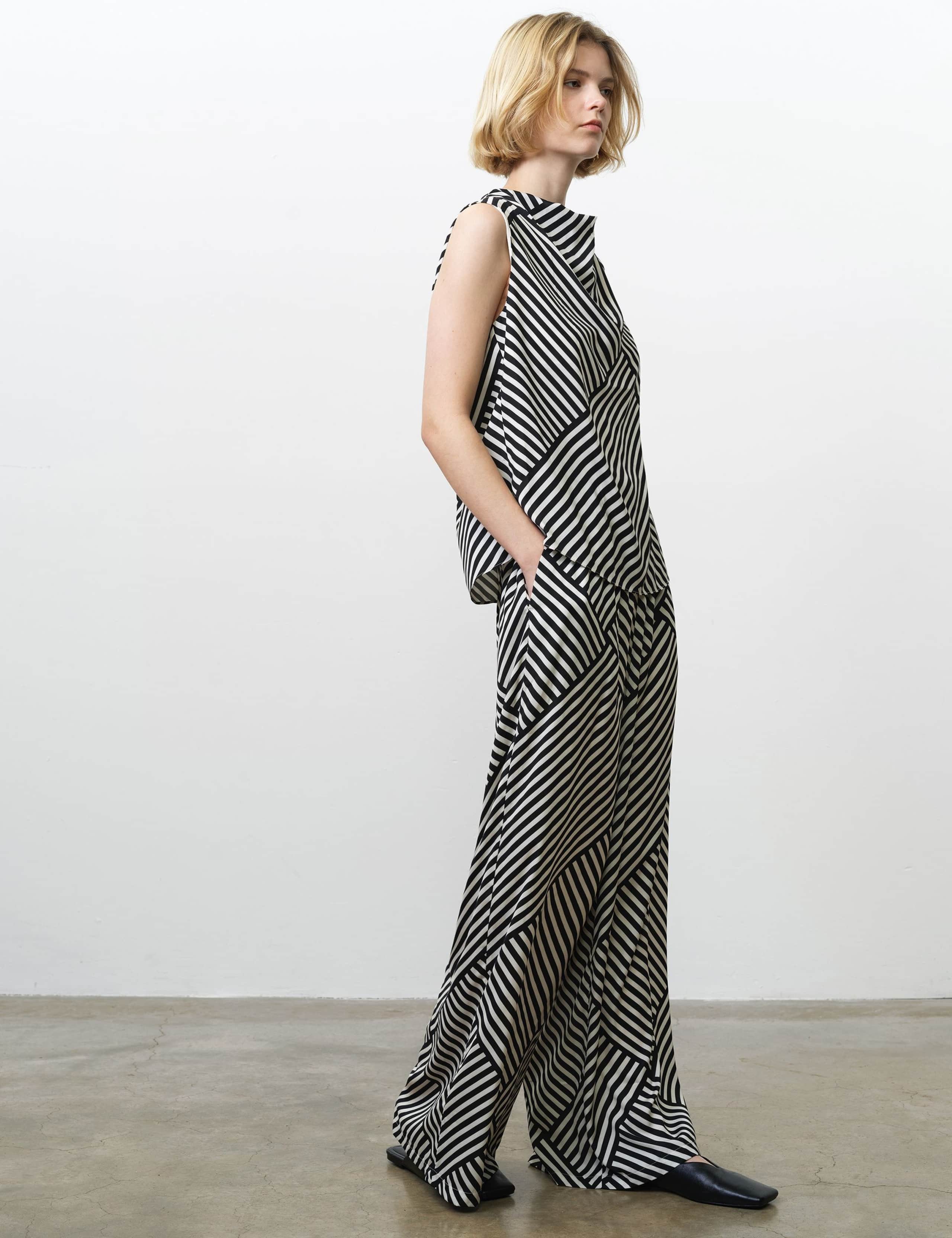 Striped Cowl Neck Top 4 of 6