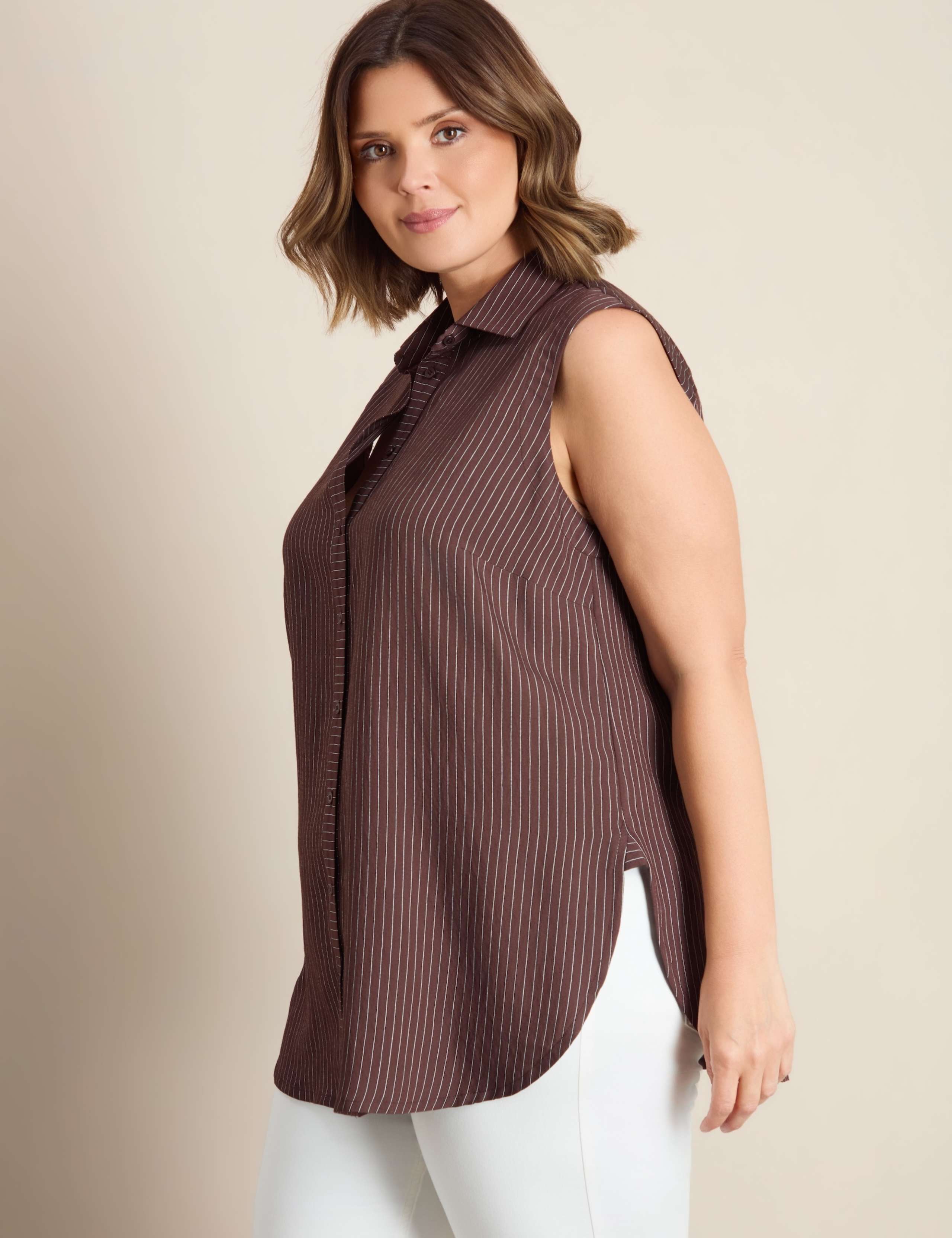 Striped Collared Shirt 4 of 6