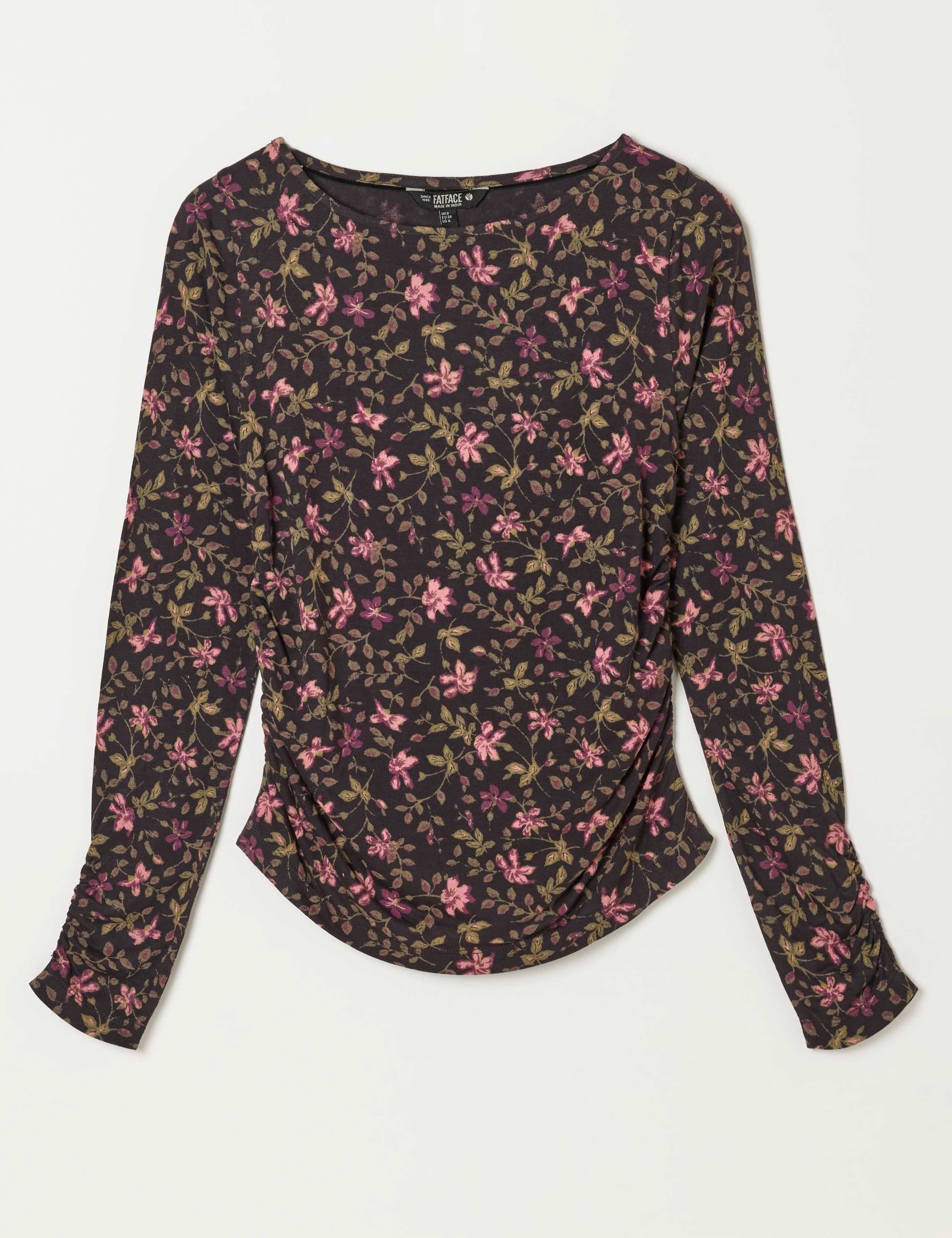 Floral Ruched Top 2 of 6