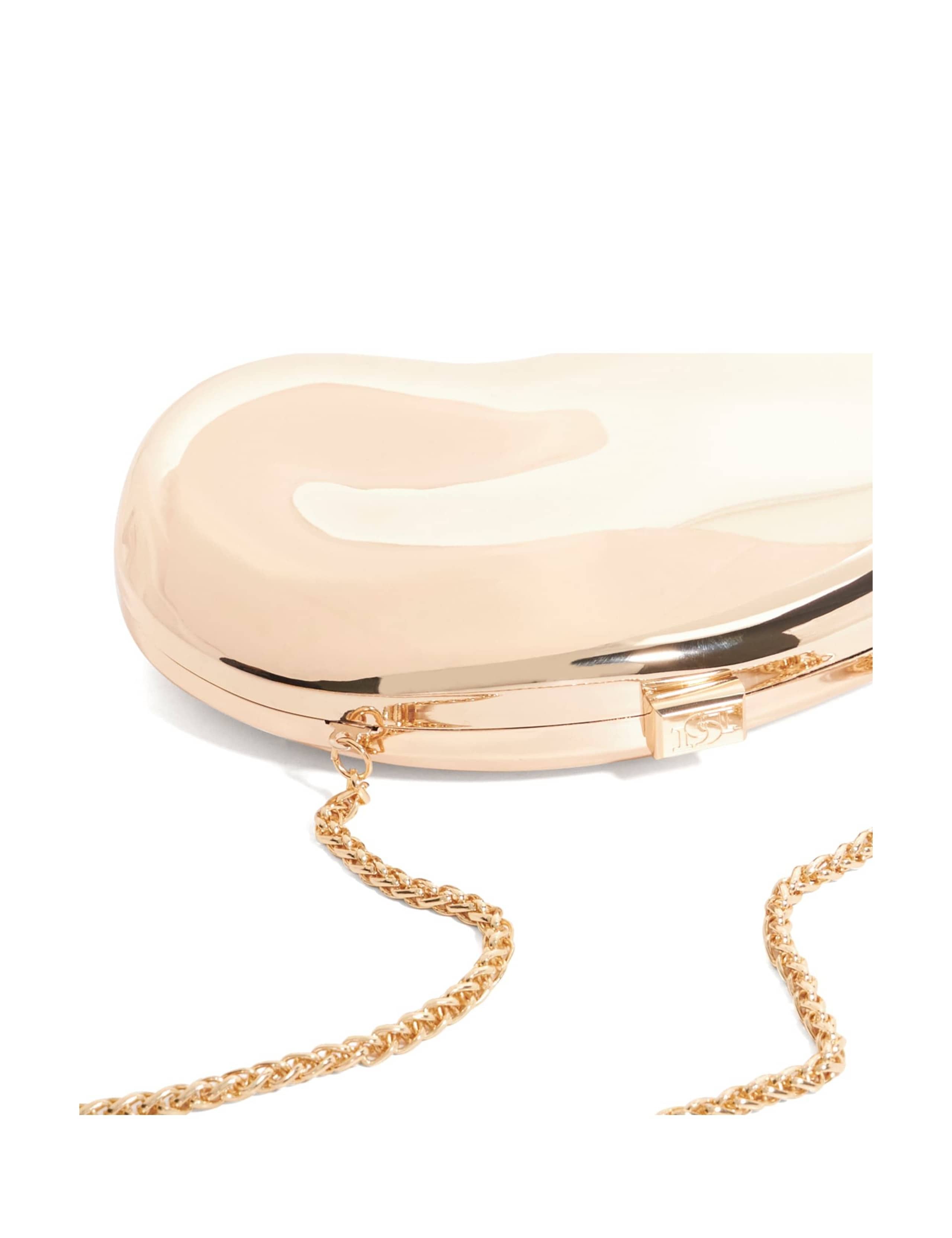 Curved Hard Case Clutch Bag 3 of 6