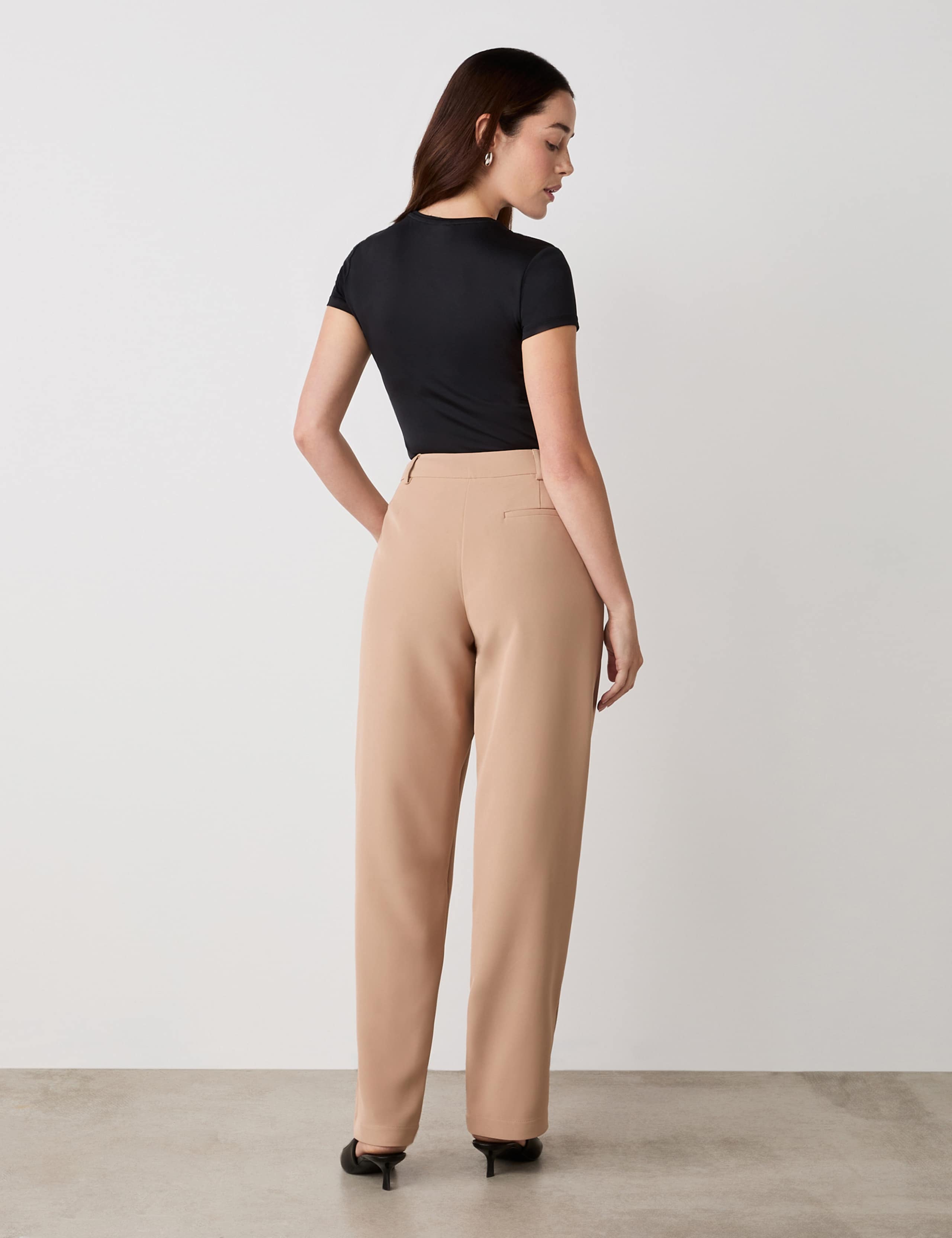 Straight Leg Trousers 2 of 4