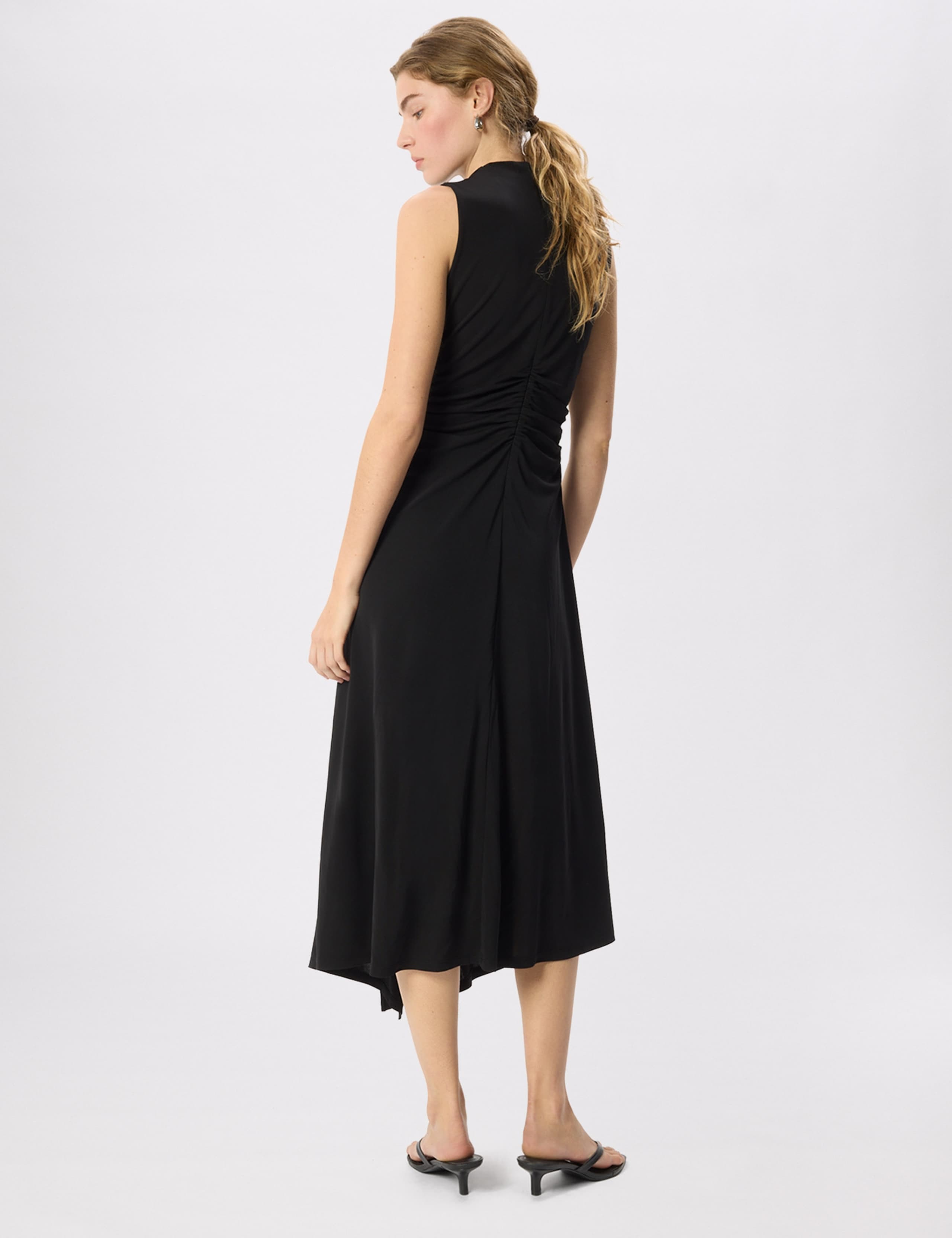Jersey Cowl Neck Midaxi Column Dress 7 of 7