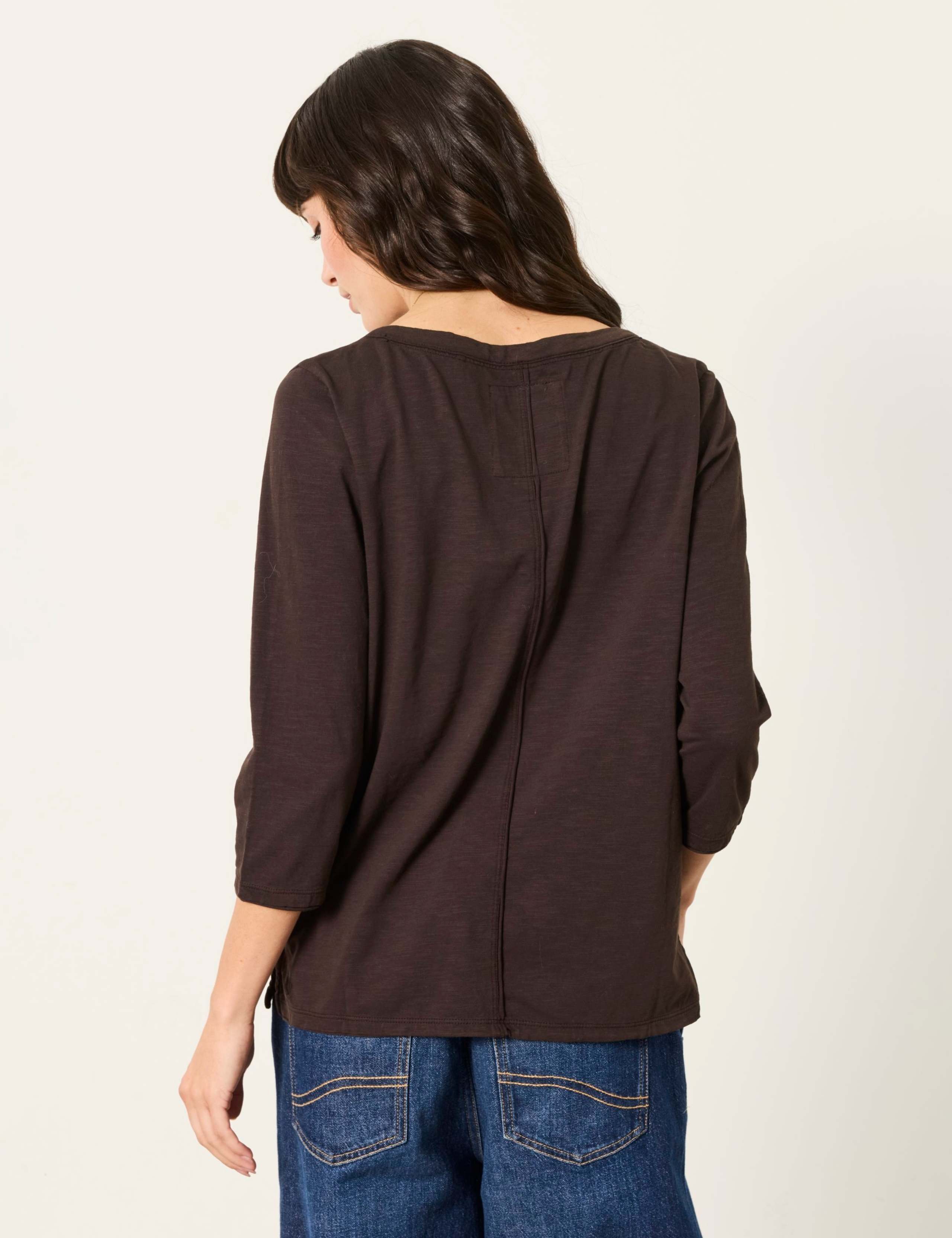Pure Cotton V-Neck Top 3 of 6