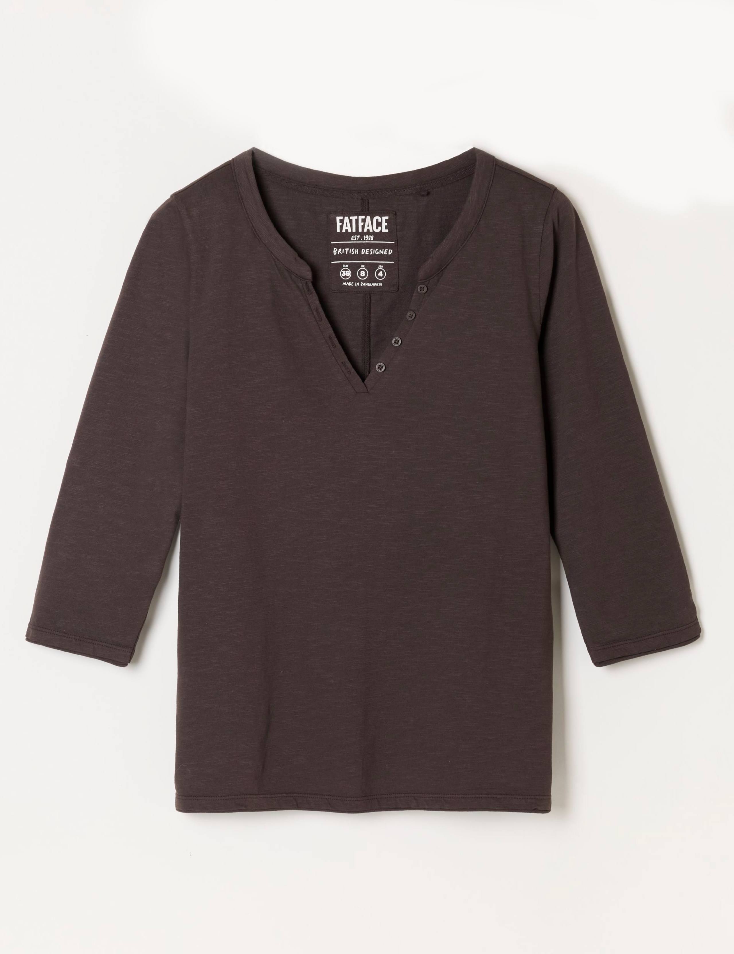 Pure Cotton V-Neck Top 2 of 6