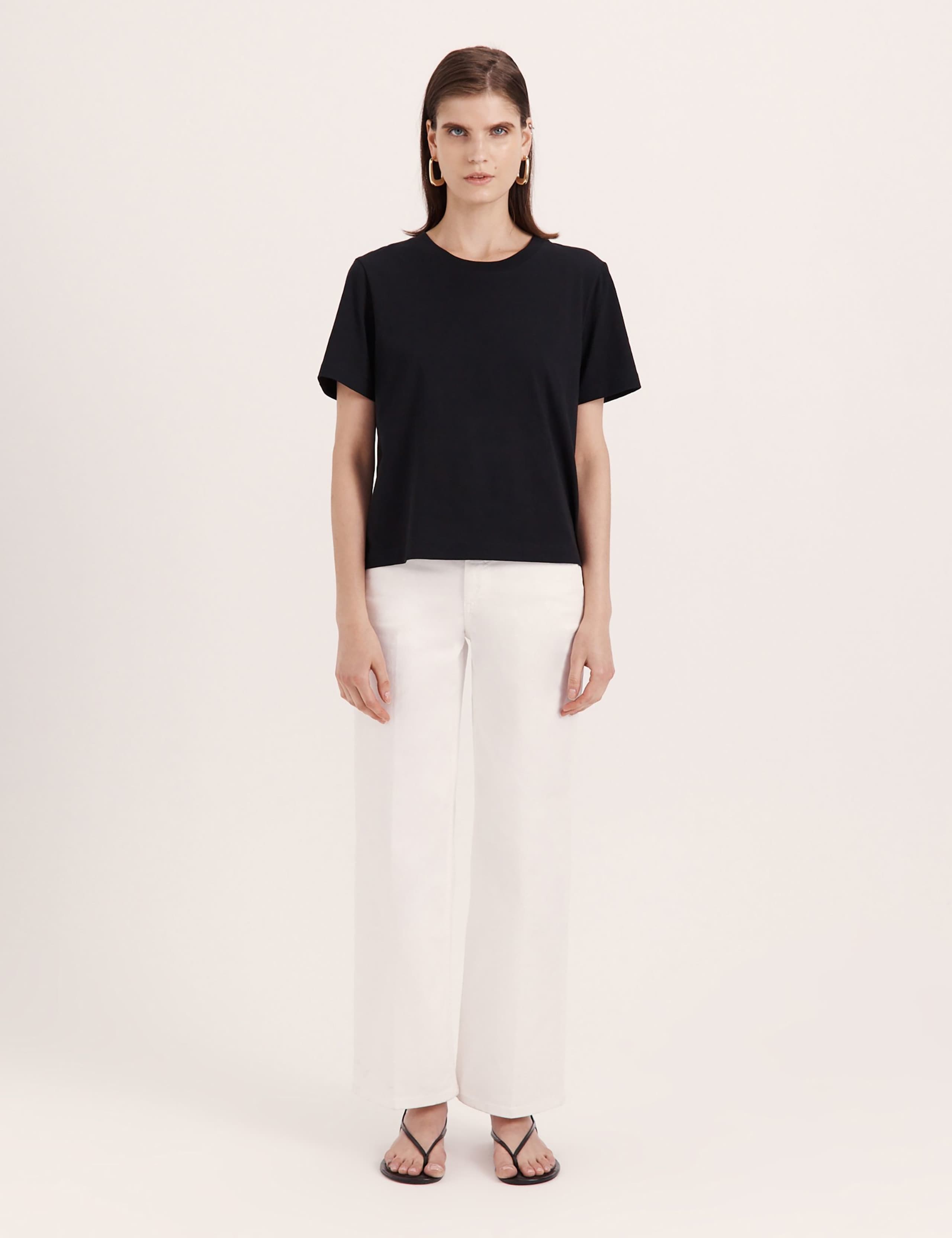 Pure Cotton Crew Neck T-Shirt 3 of 6