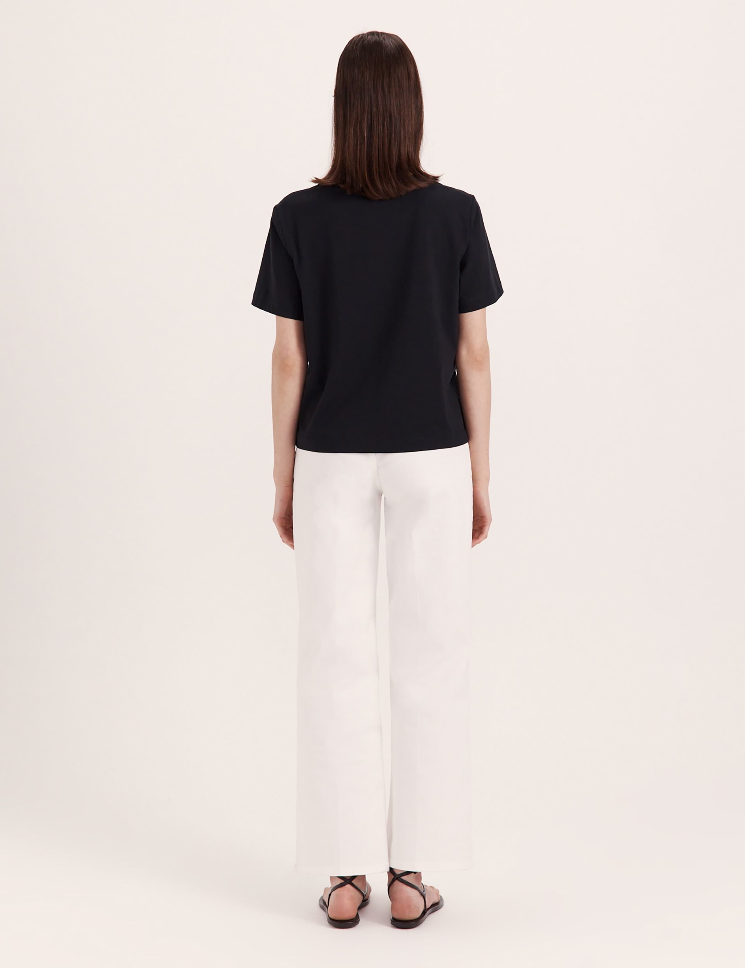 Pure Cotton Crew Neck T-Shirt 6 of 6