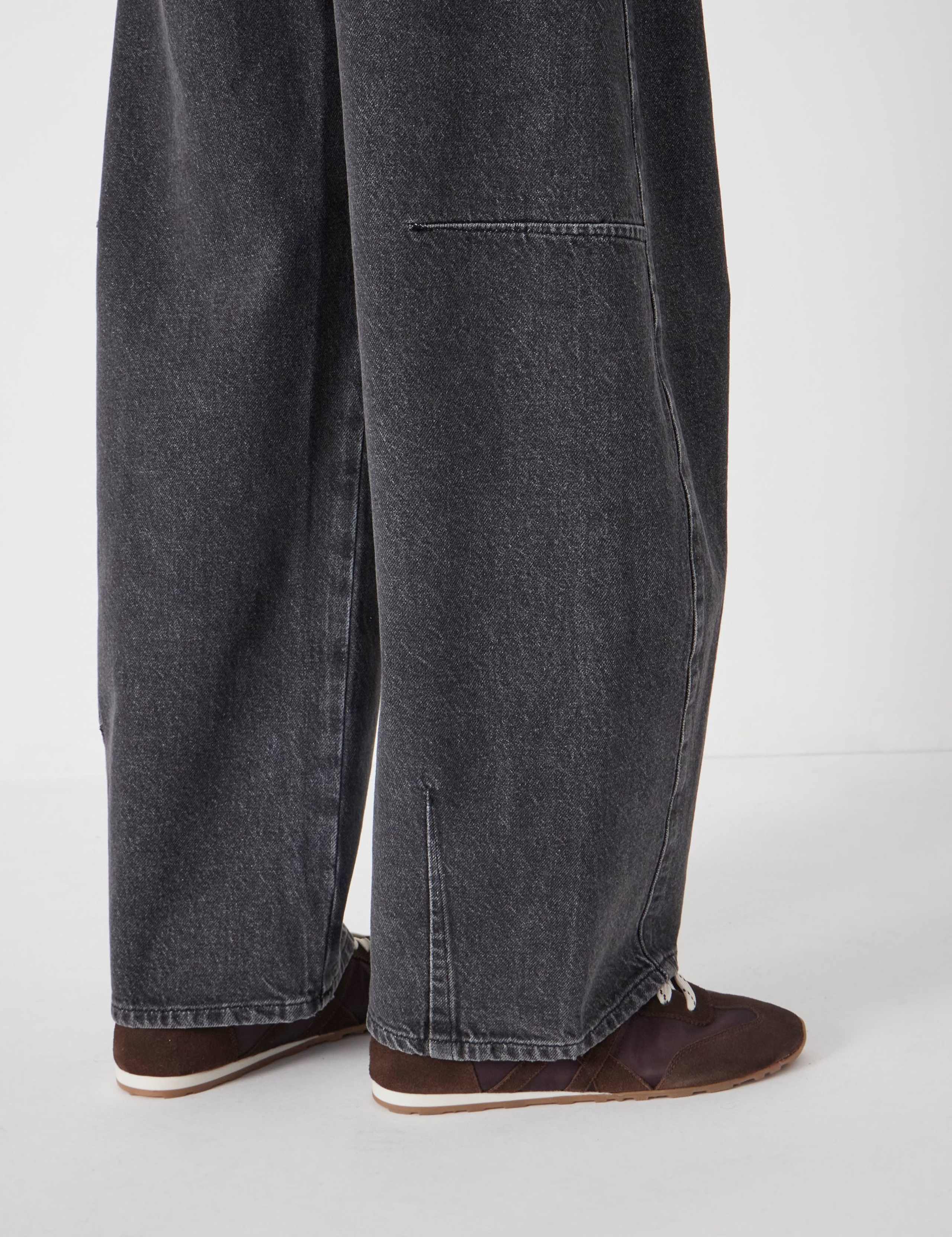 Pure Cotton Barrel Leg Jeans 7 of 7
