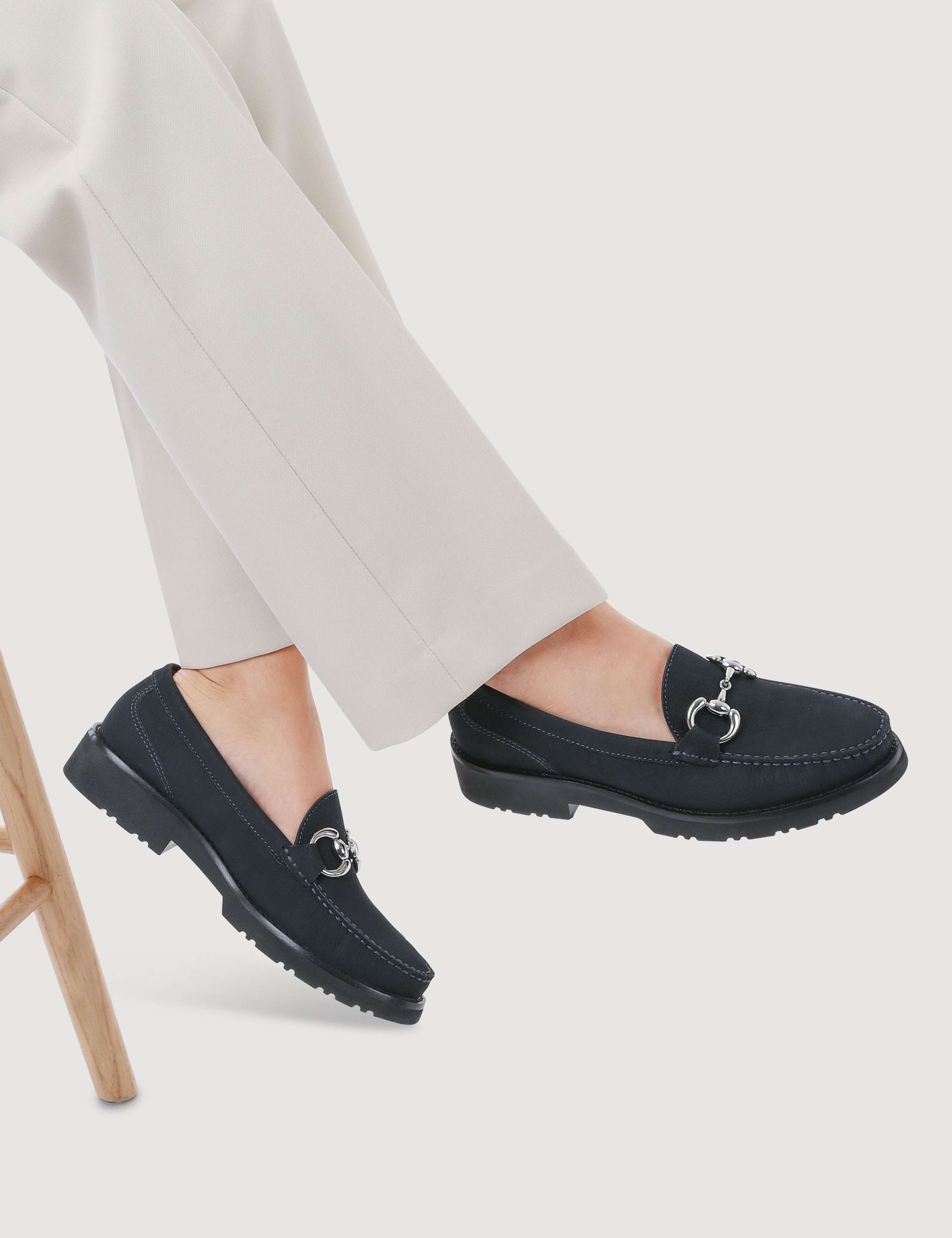 Leather Slip On Snaffle Loafers 5 of 6