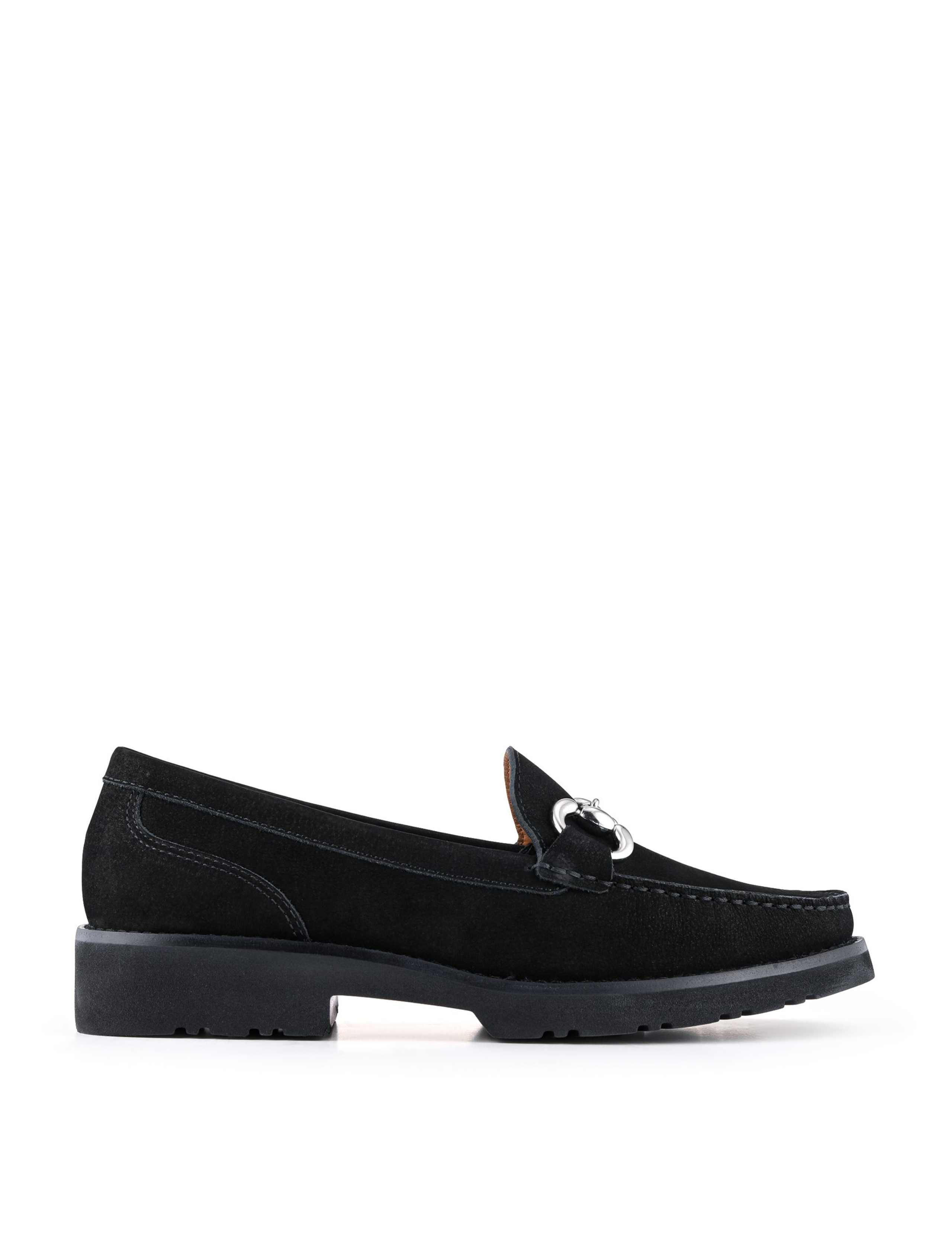 Leather Slip On Snaffle Loafers 1 of 5