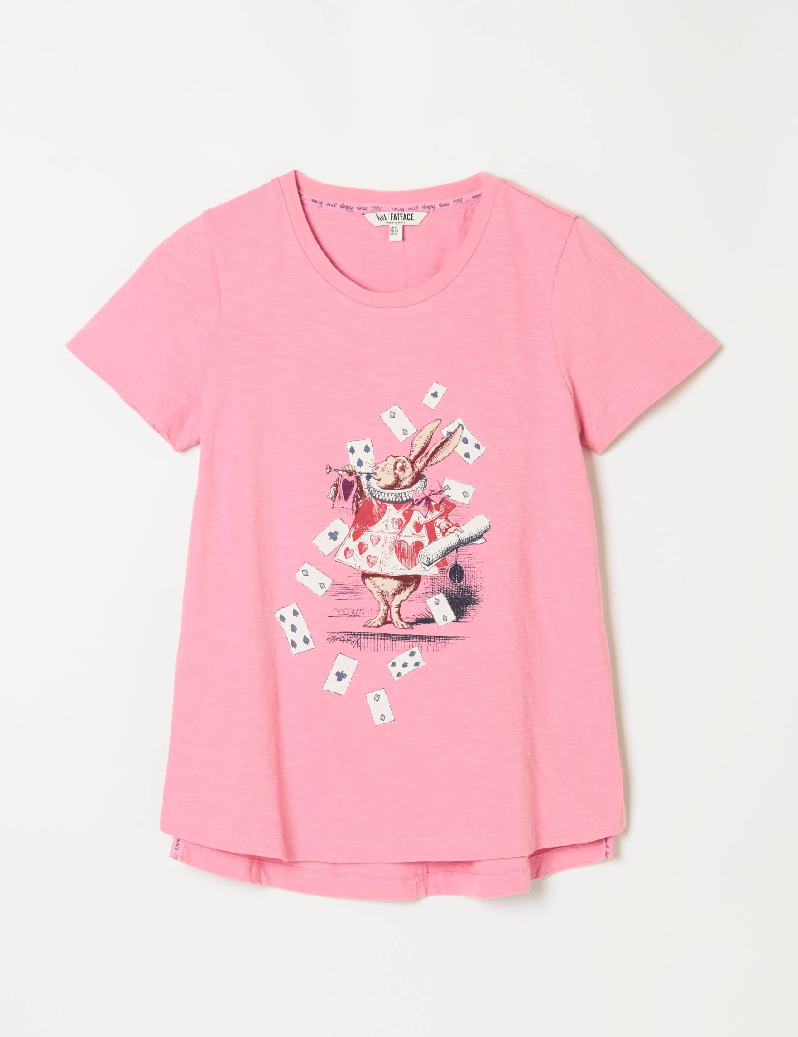 Pure Cotton Rabbit Print Pyjama Top 2 of 6