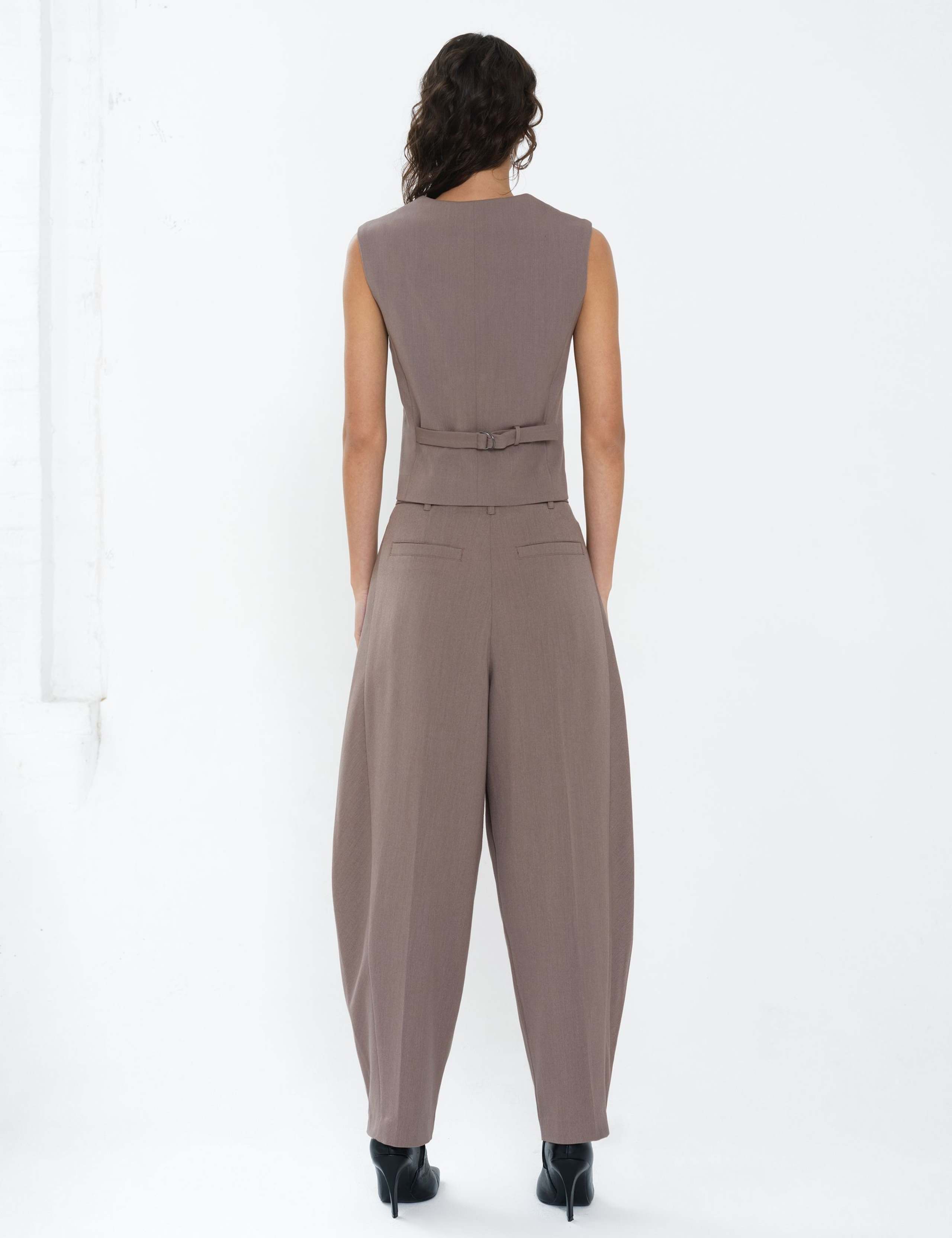 V-Neck Button Through Waistcoat 4 of 6