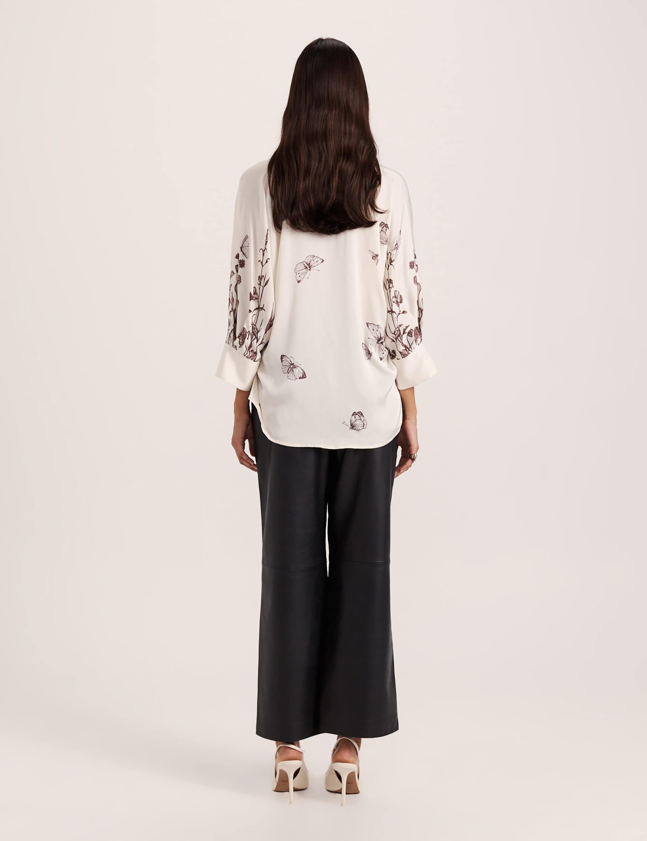 Floral Collared Relaxed Shirt 7 of 7