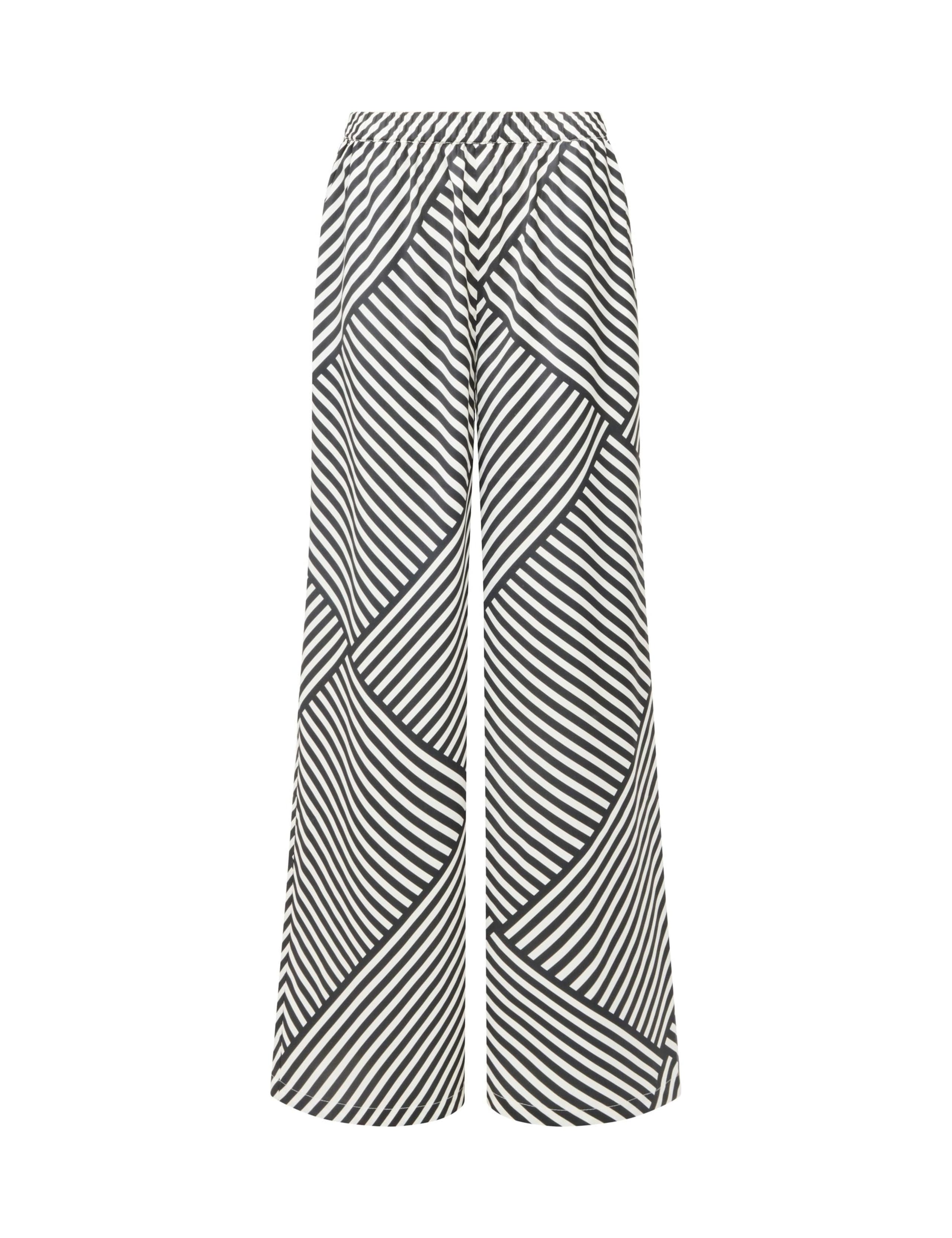 Striped Wide Leg Trousers 2 of 5