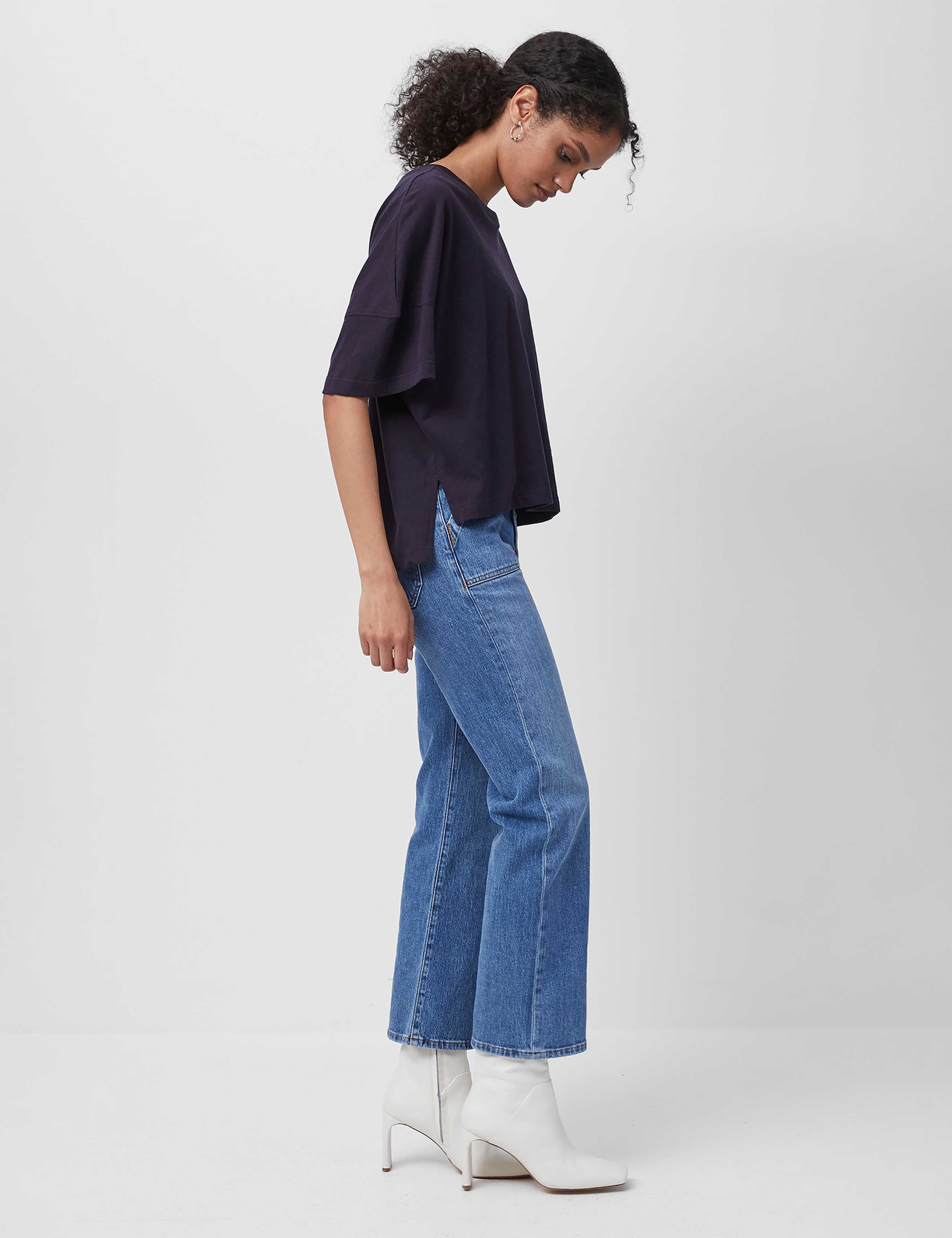 Cotton Crew Neck T-Shirt 3 of 4