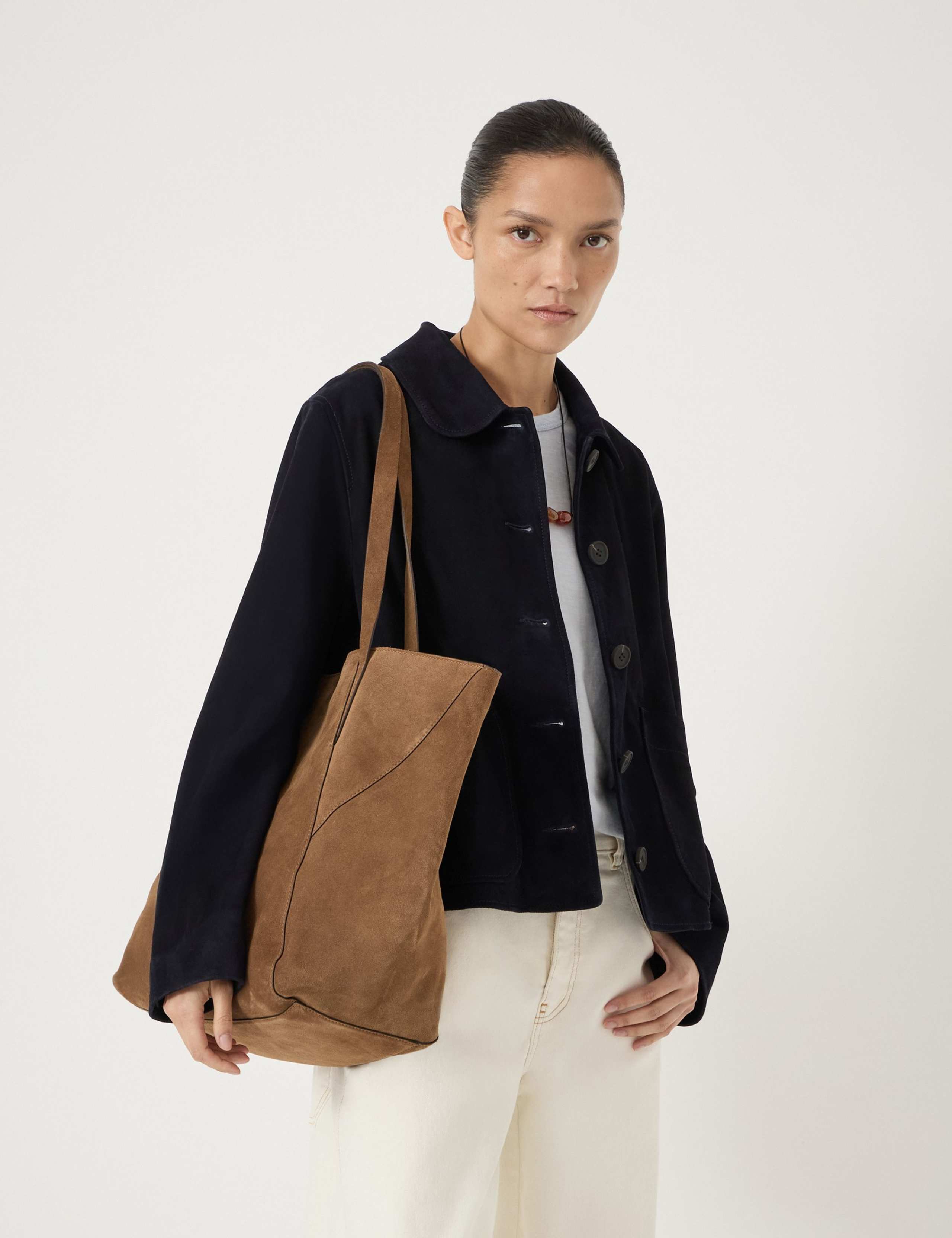 Suede Tote Bag 8 of 8