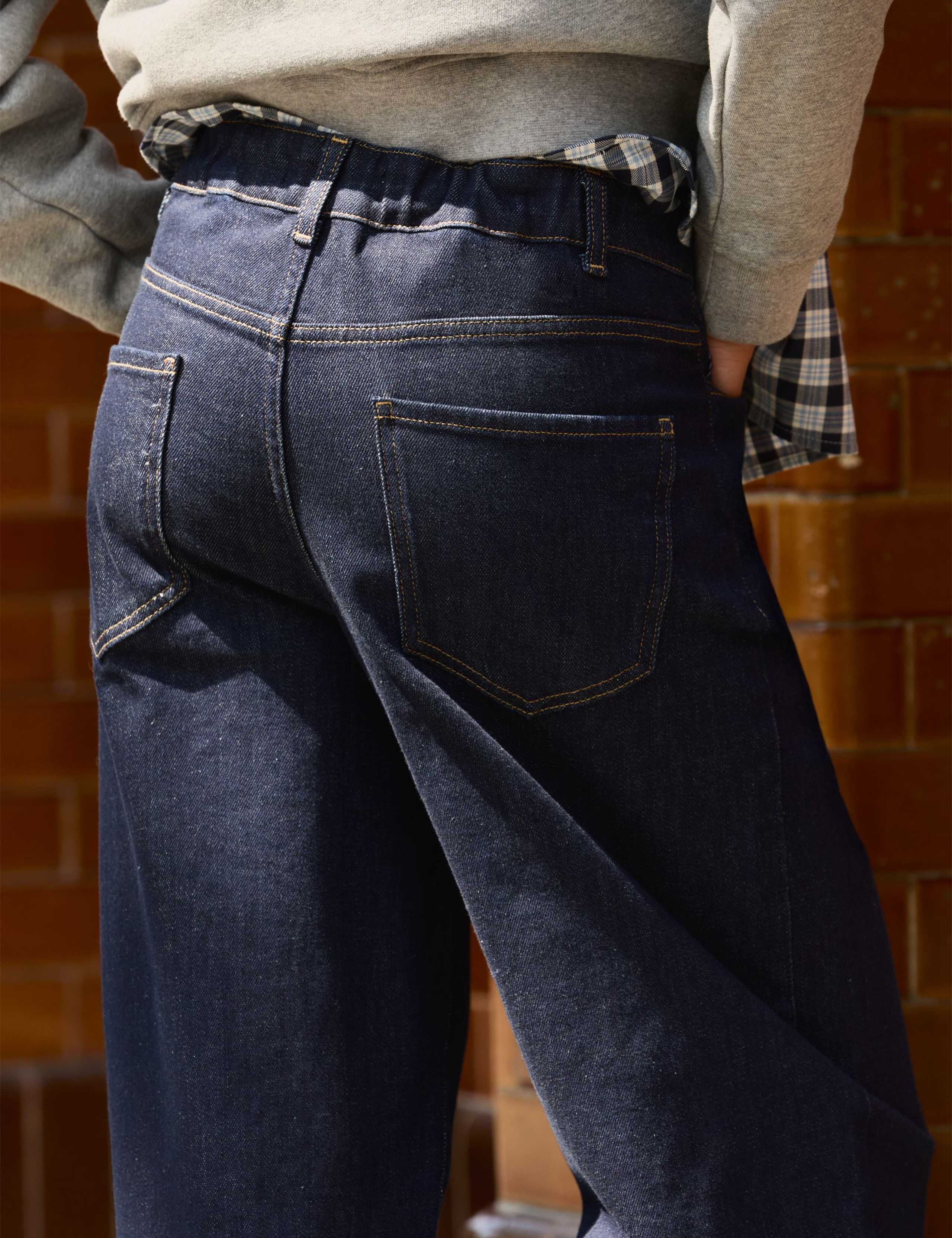 Mom High Waisted Barrel Cropped Jeans 6 of 6