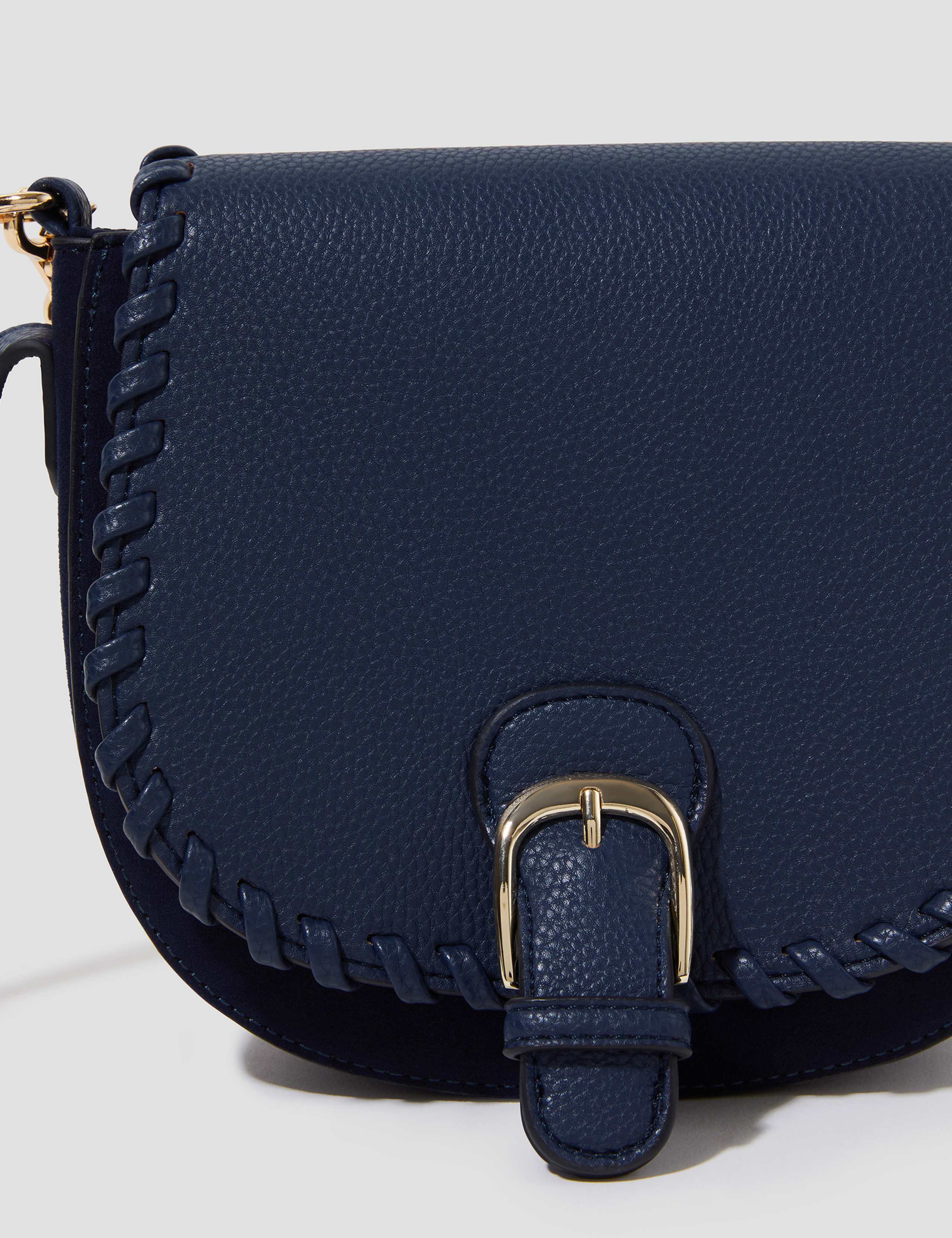 Faux Leather Cross Body Bag 3 of 5