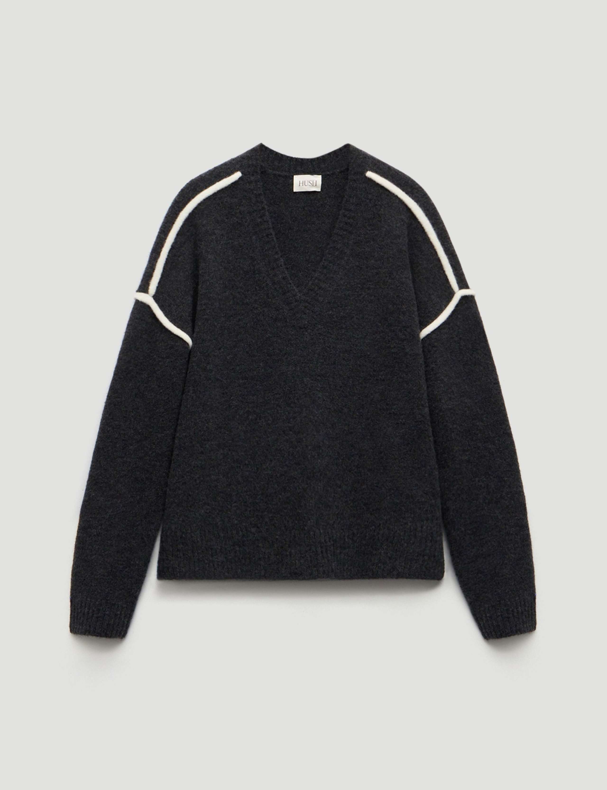 Wool Blend V-Neck Jumper 2 of 6