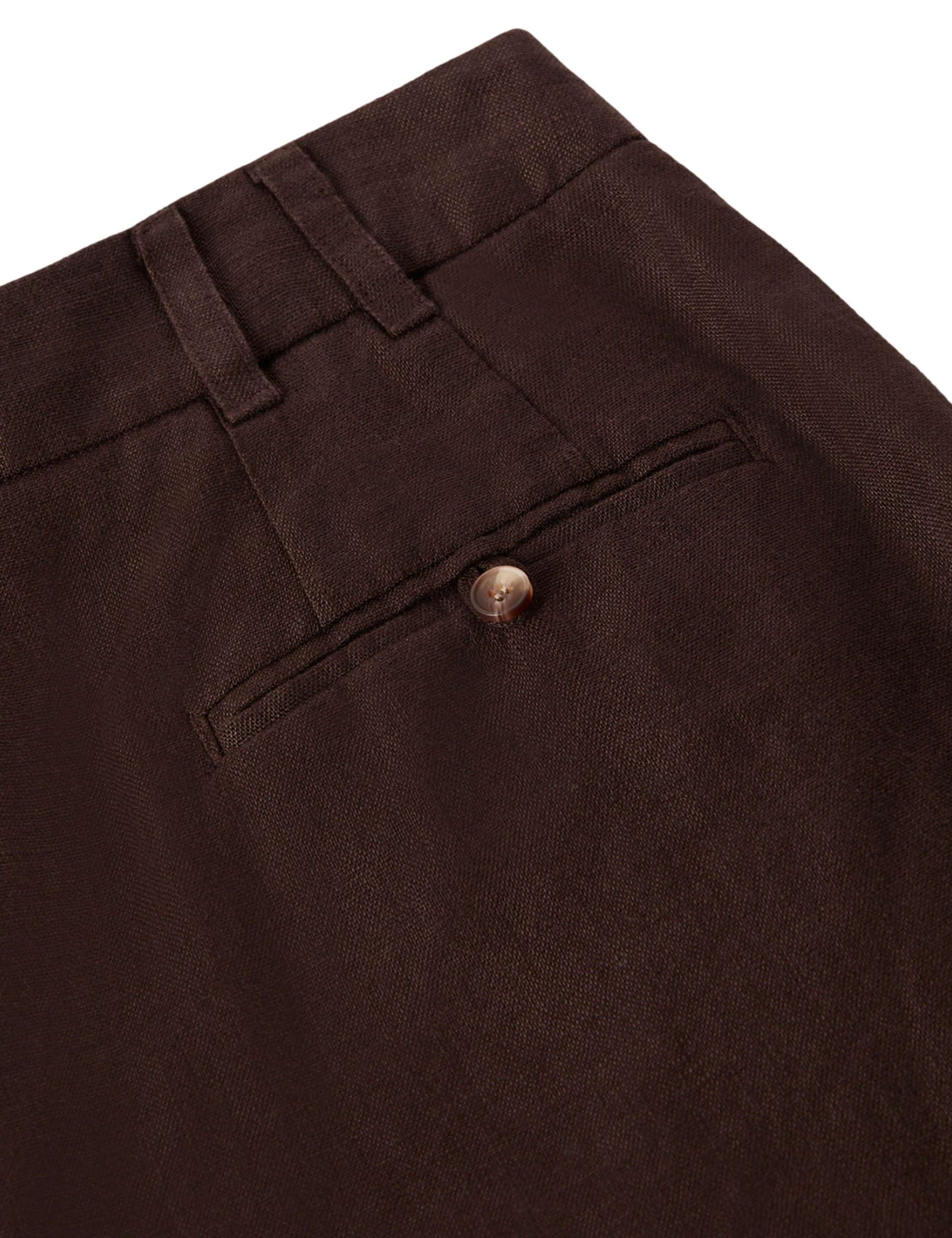 Pure Linen Bermuda Shorts 3 of 6