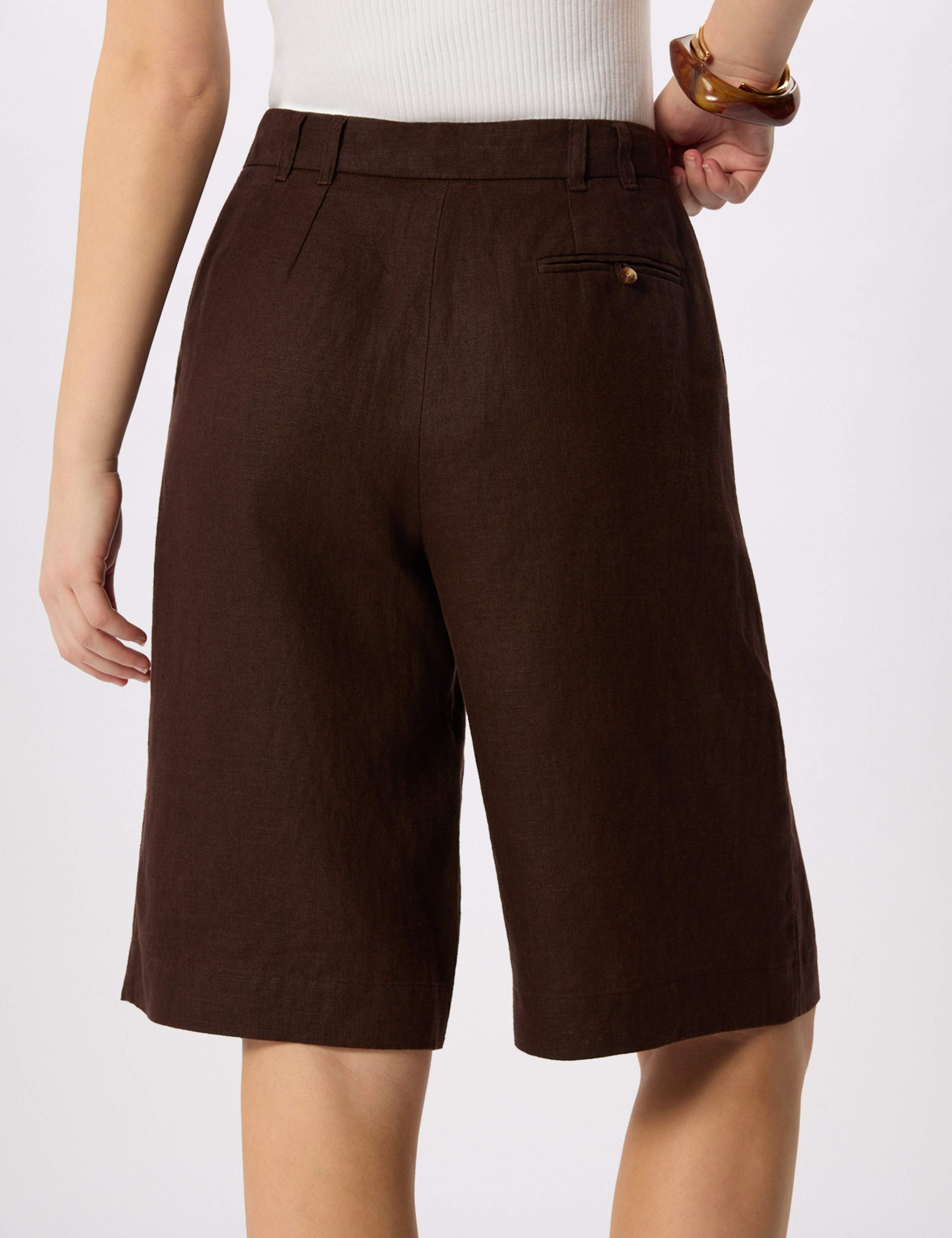 Pure Linen Bermuda Shorts 5 of 6