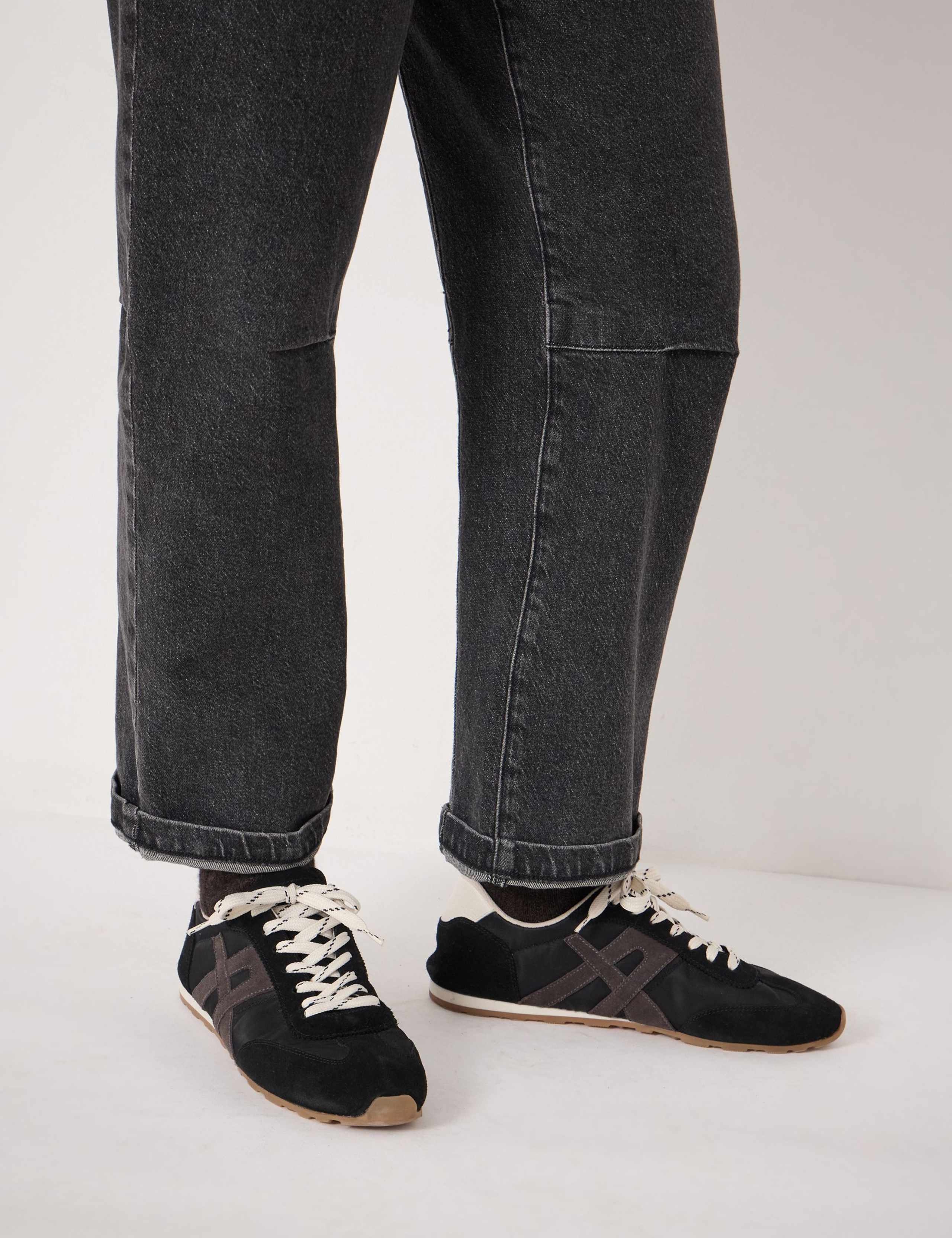 Mid Rise Barrel Leg Ankle Grazer Jeans 8 of 8