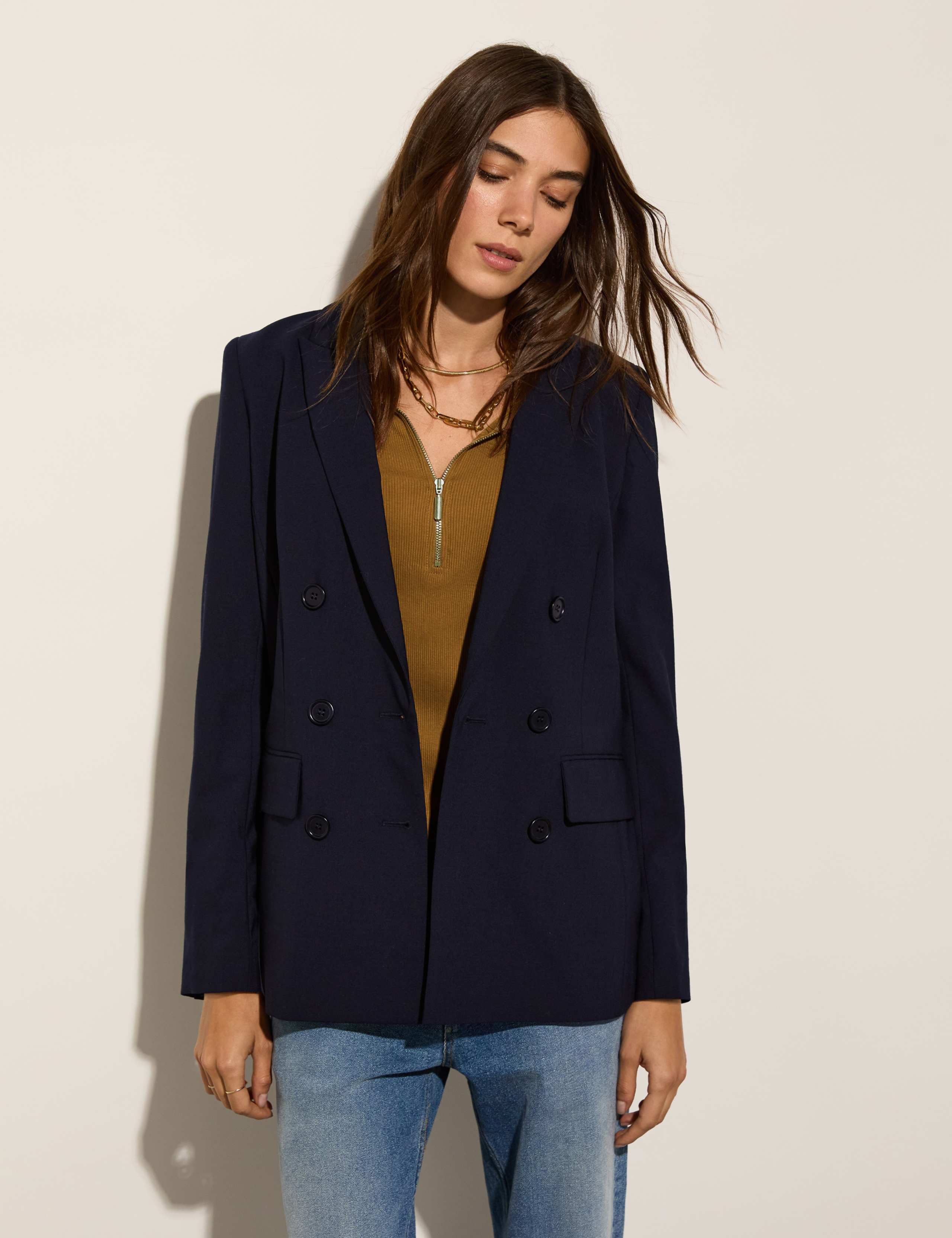 Pure Cotton Half-Zip Top 4 of 4