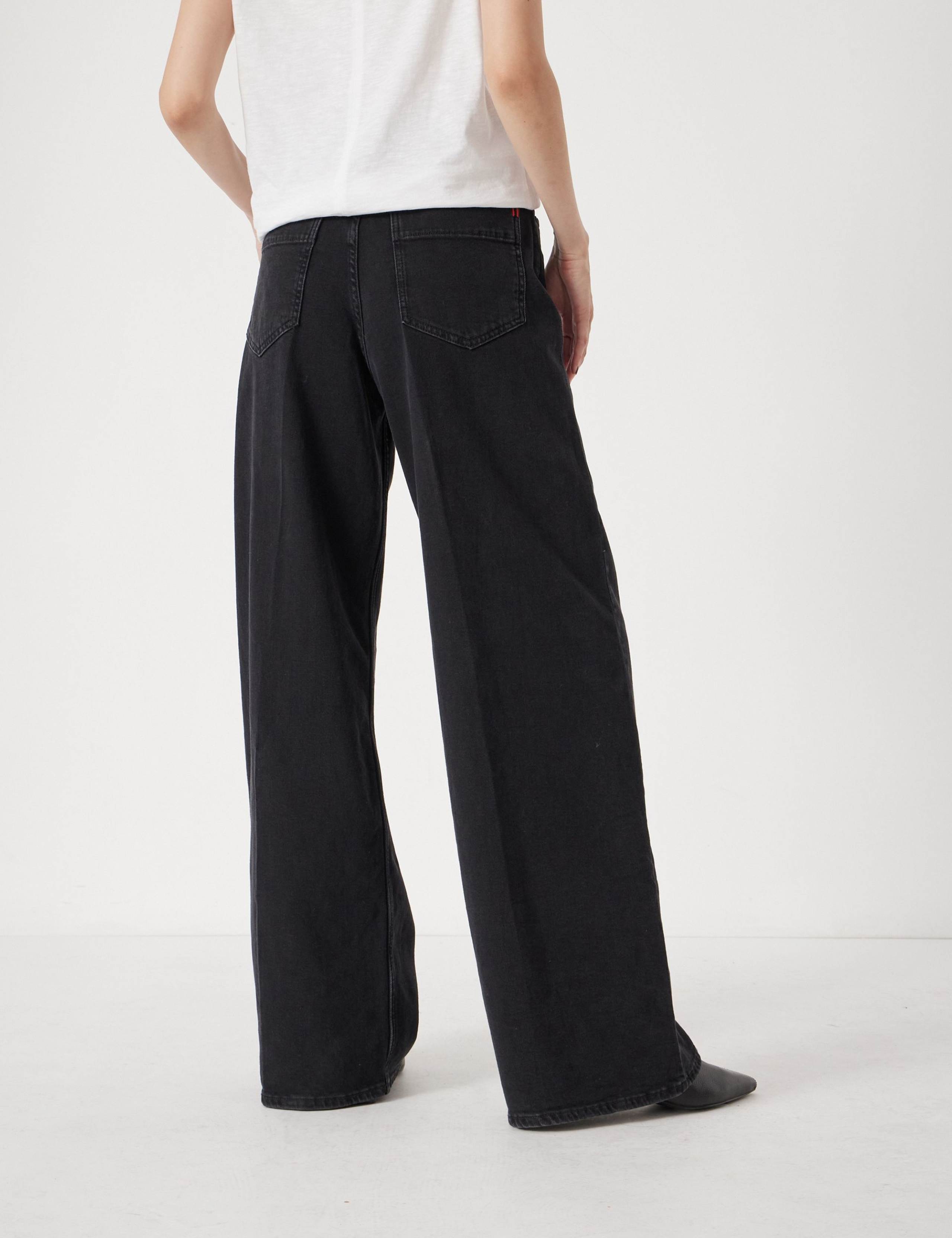 Mid Rise Wide Leg Jeans 4 of 5