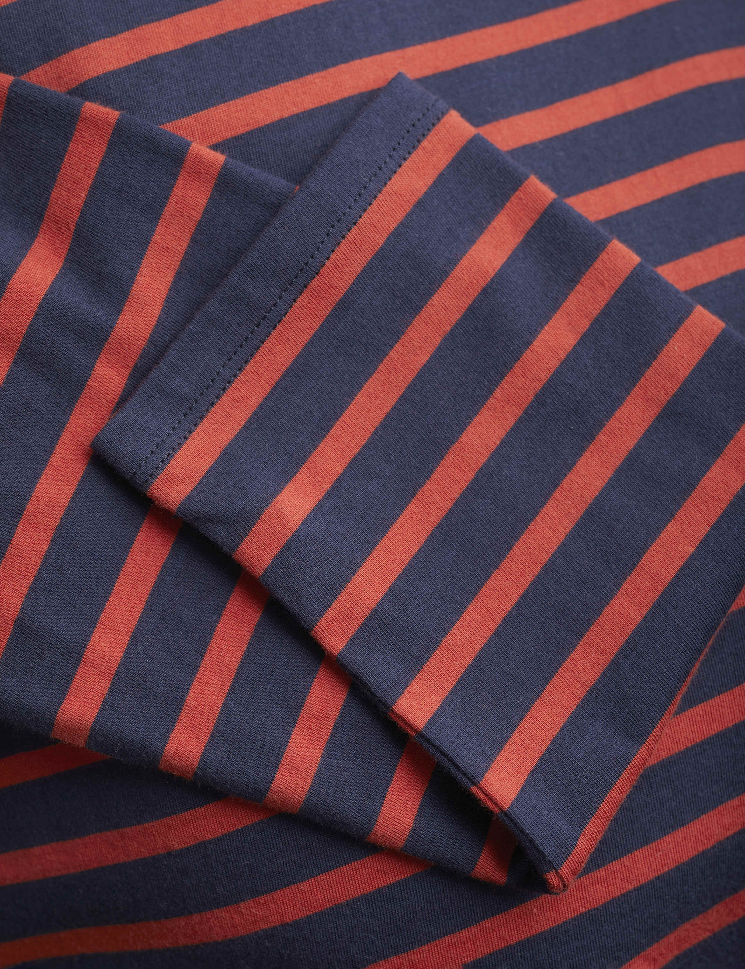 Organic Cotton Striped Long Sleeve Top 4 of 4