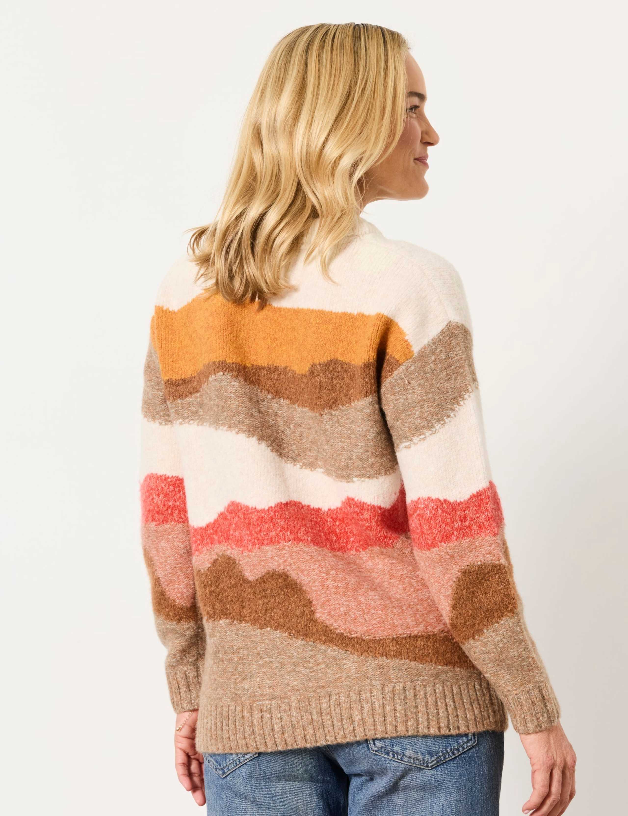 Wool Blend Abstract Jumper 3 of 6