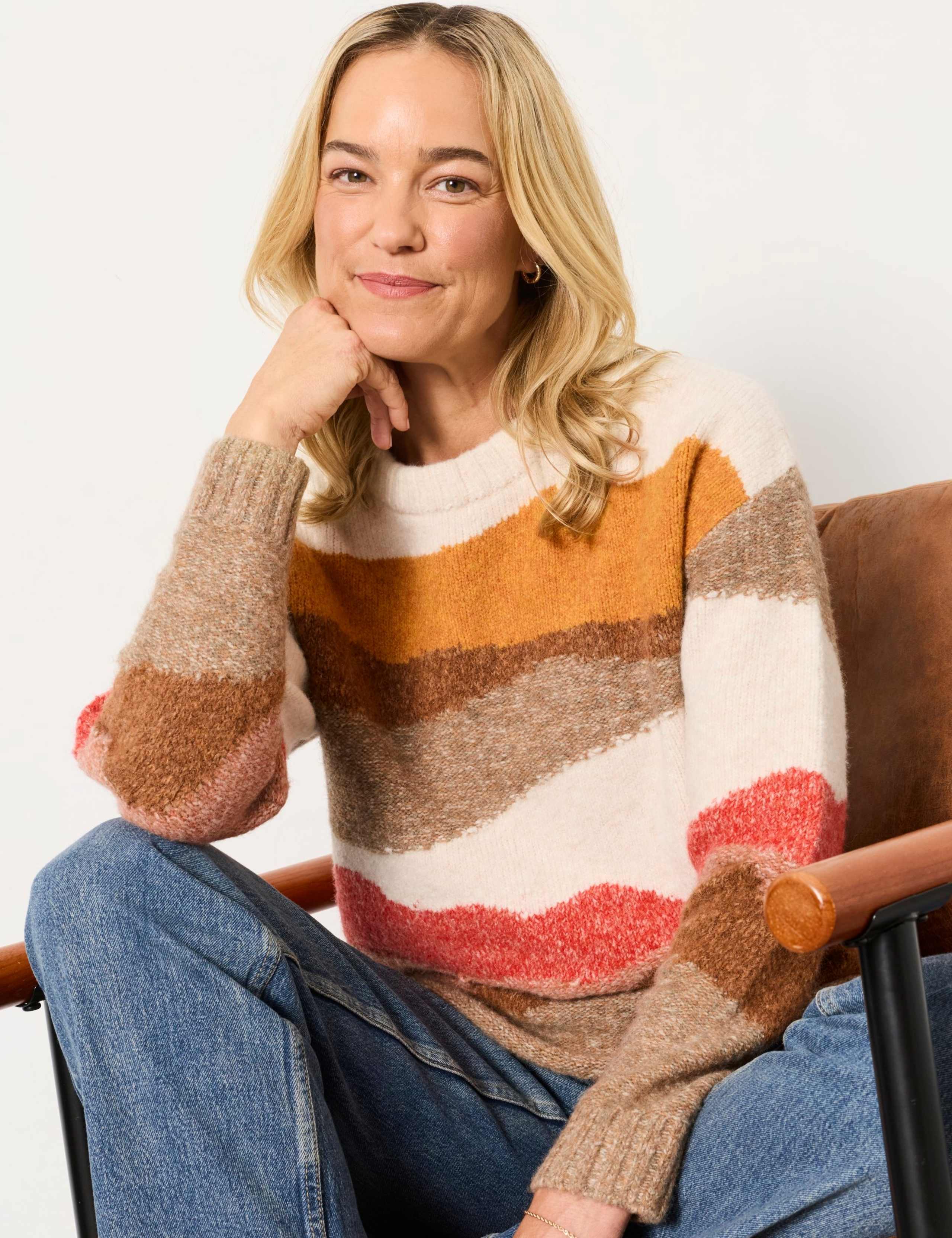 Wool Blend Abstract Jumper 5 of 6