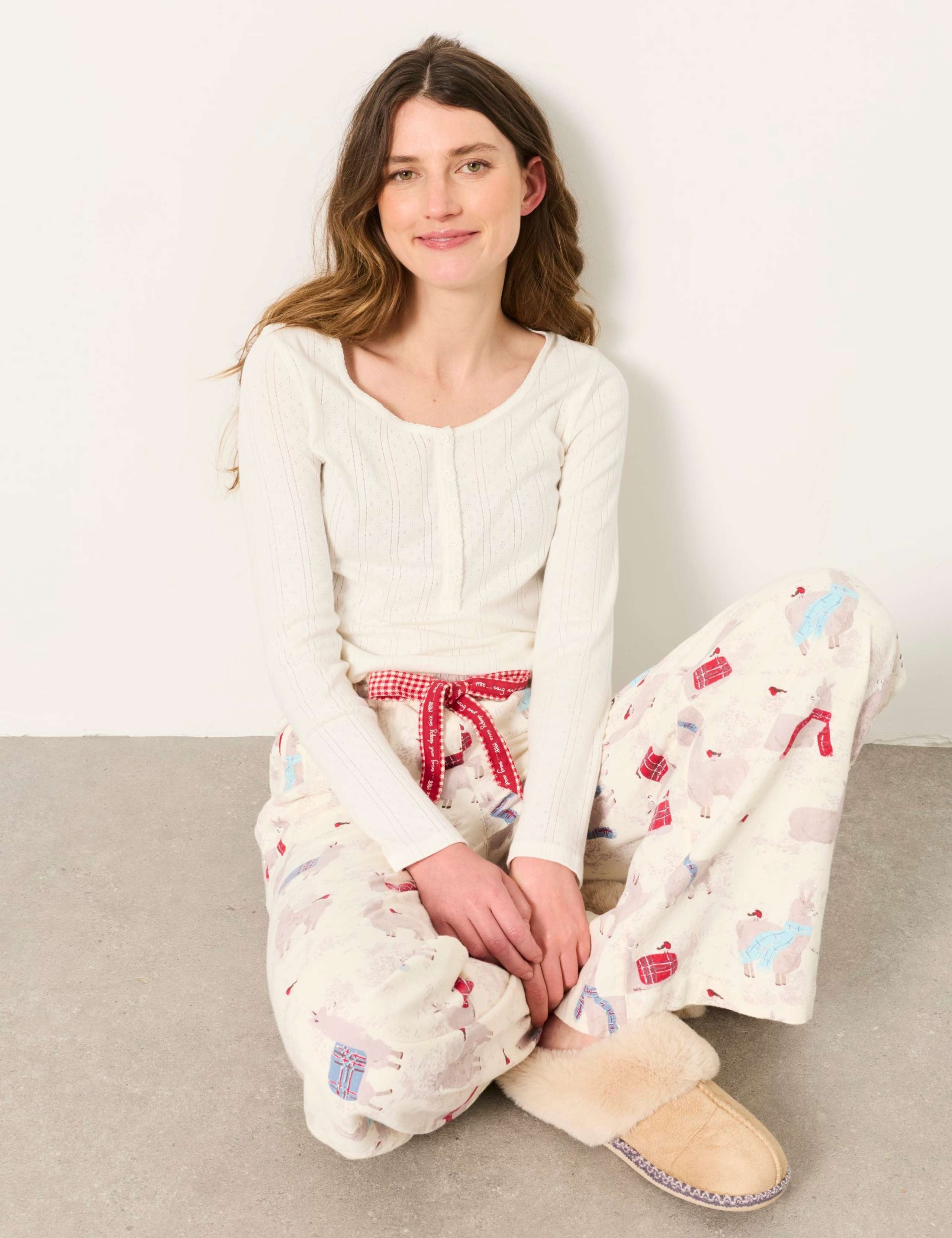 Pure Cotton Pyjama Bottoms 4 of 7
