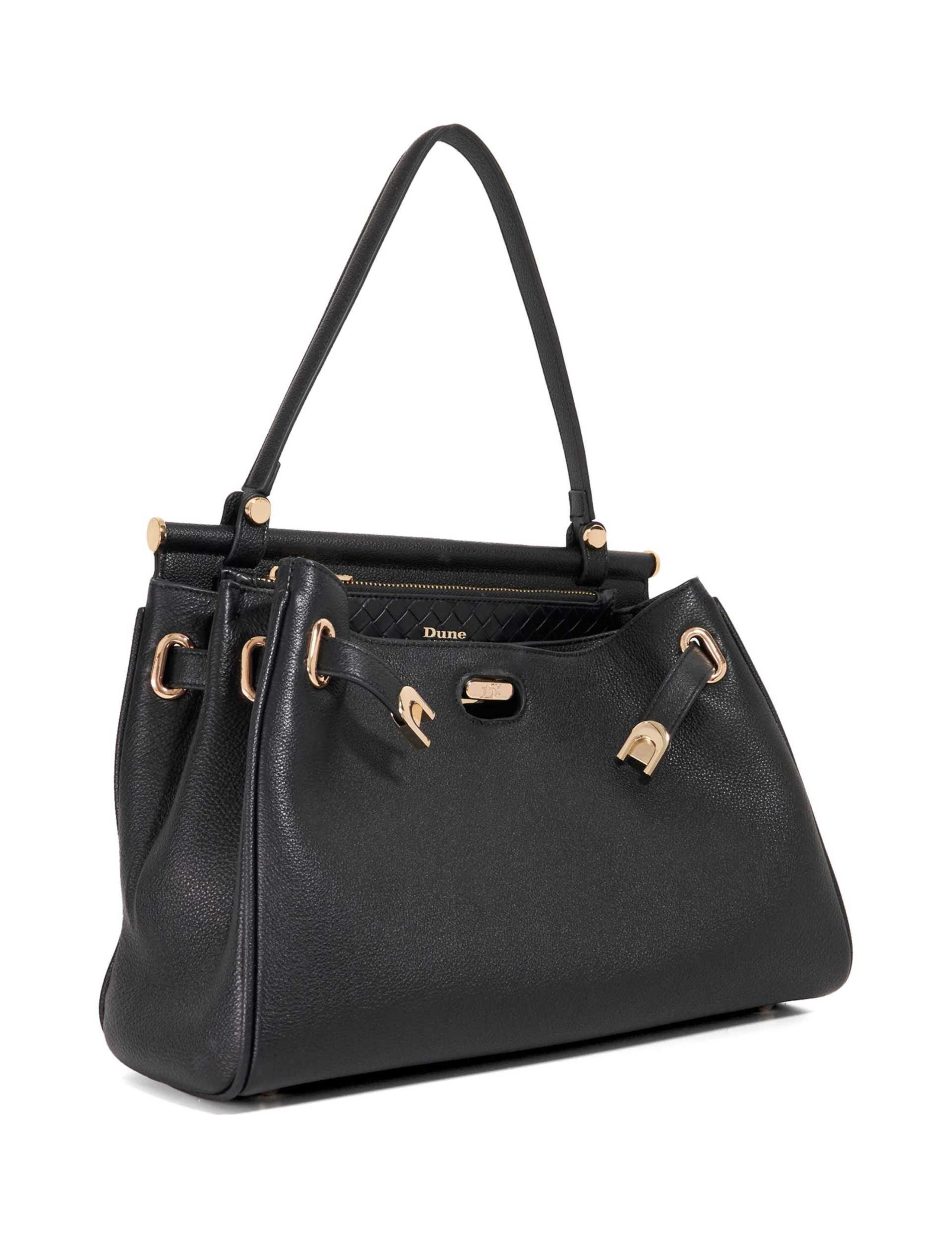 Leather and Faux Leather Slouchy Grab Bag 3 of 6