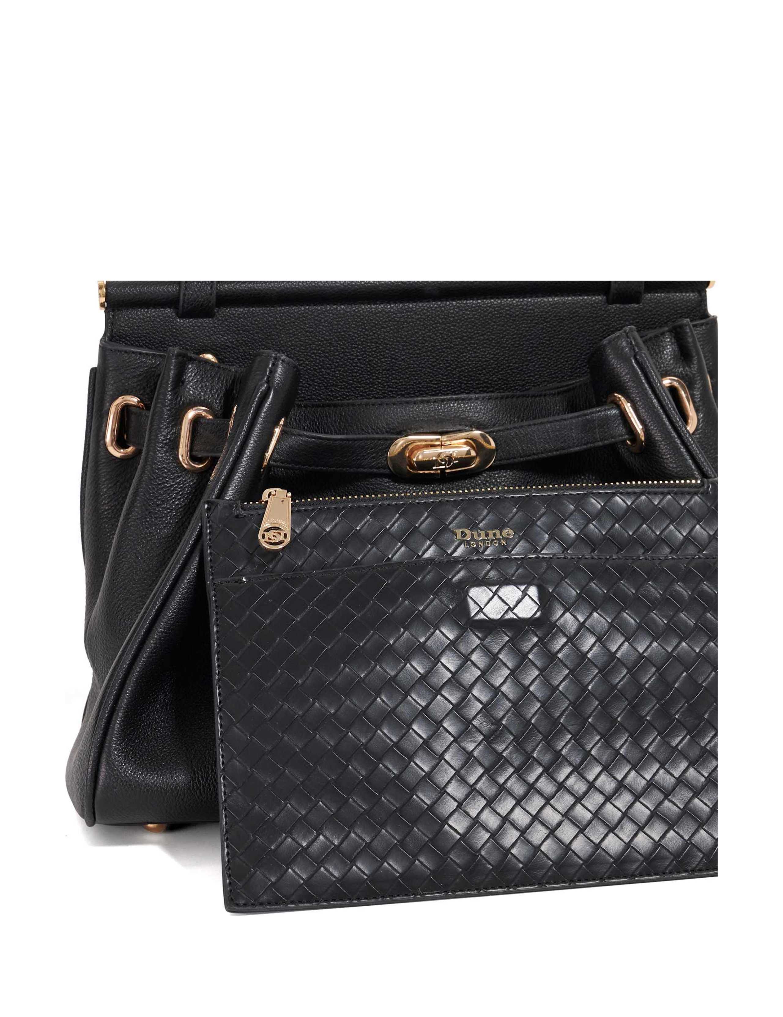 Leather and Faux Leather Slouchy Grab Bag 6 of 6