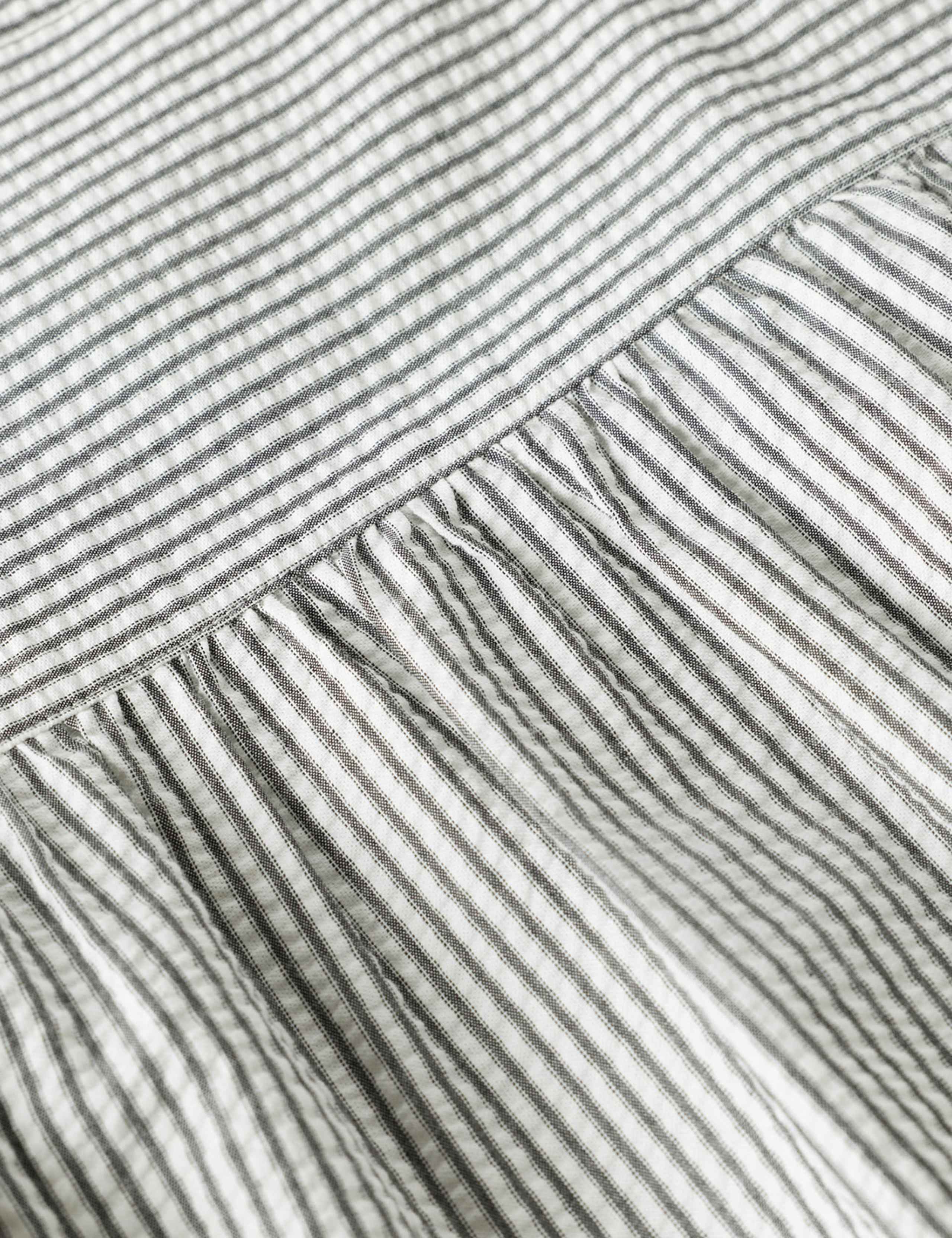 Pure Cotton Seersucker Striped Shirt 5 of 6