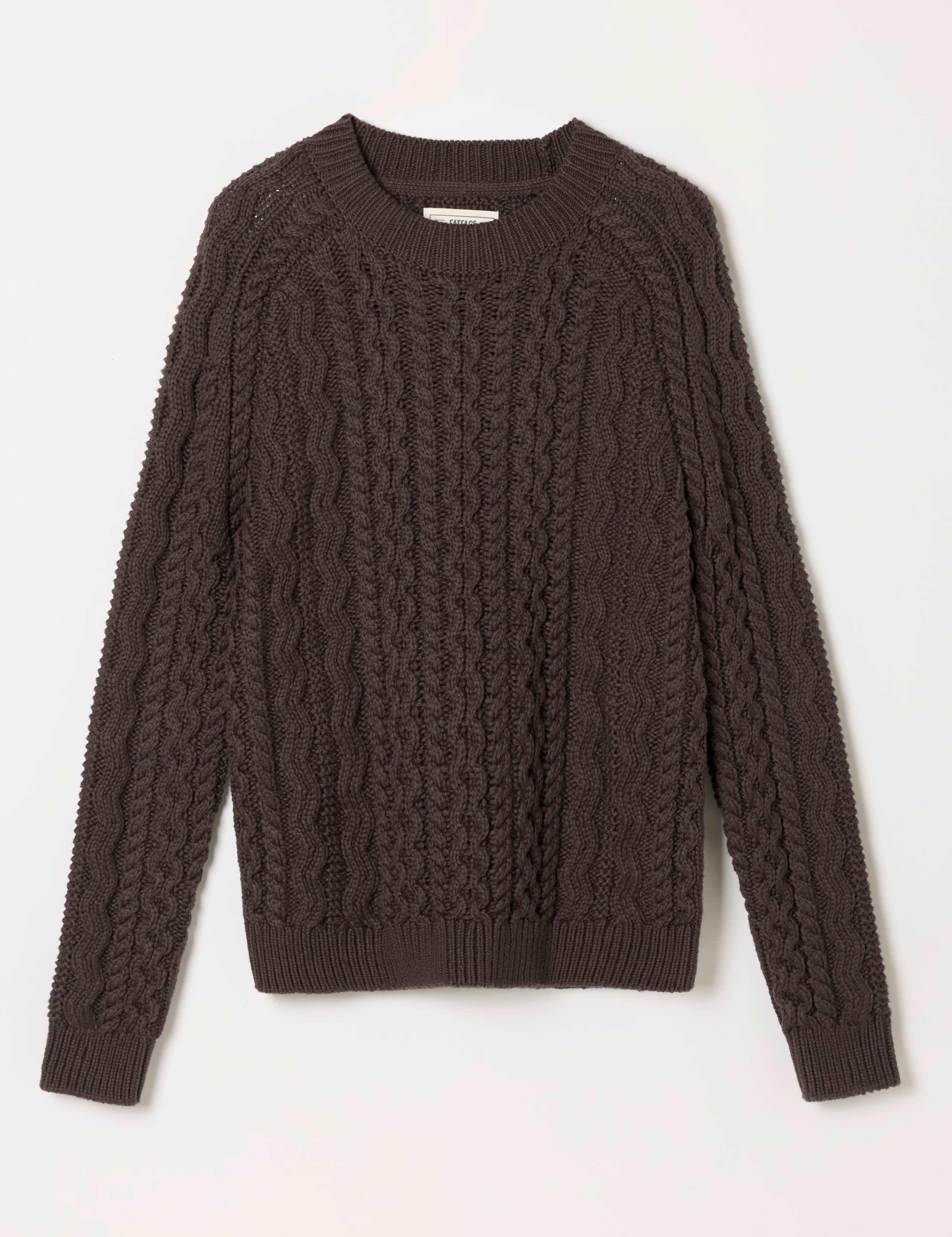 Cotton Rich Cable Knit Jumper 2 of 6