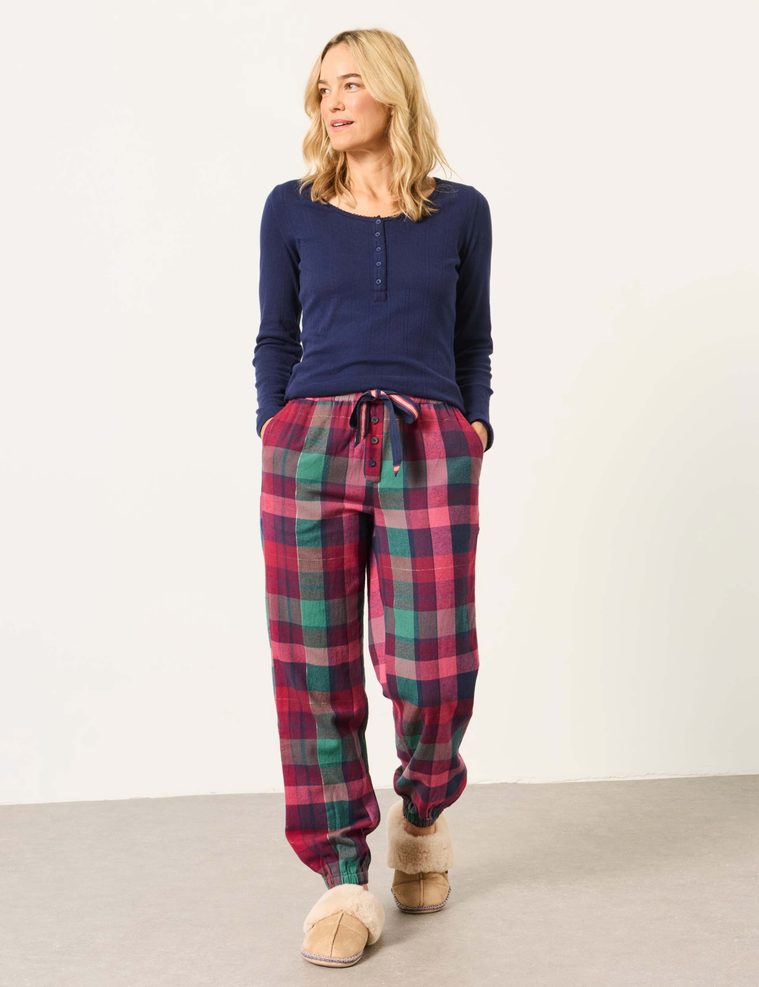 Cotton Rich Pyjama Bottoms 3 of 6