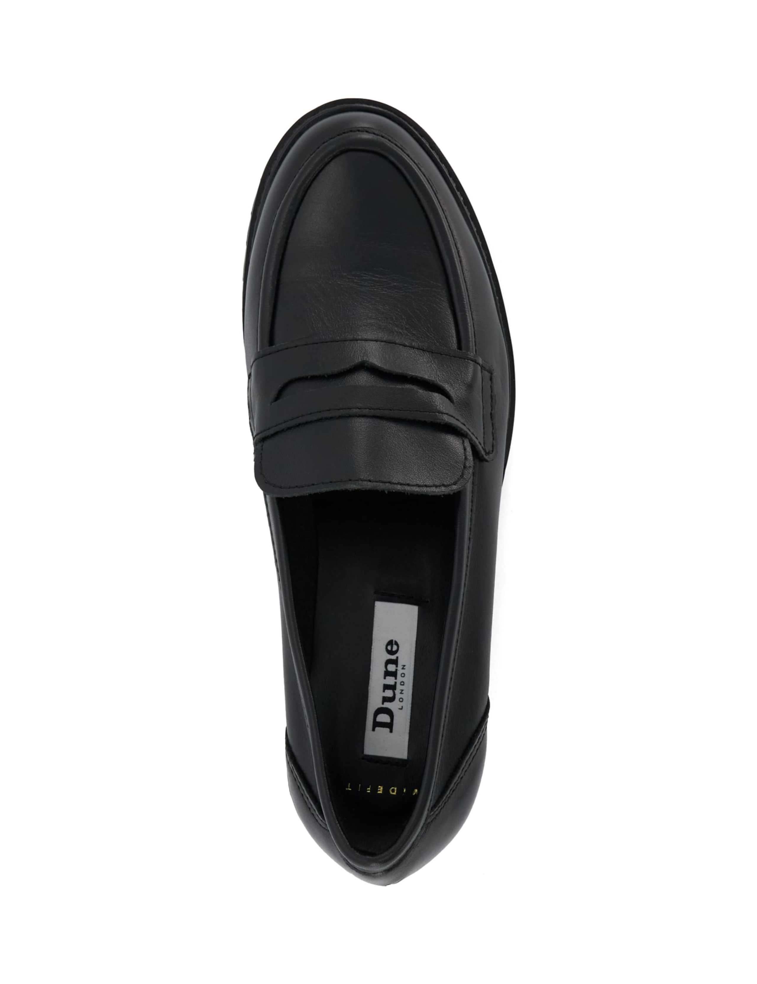 Wide Fit Leather Slip On Loafers 4 of 4