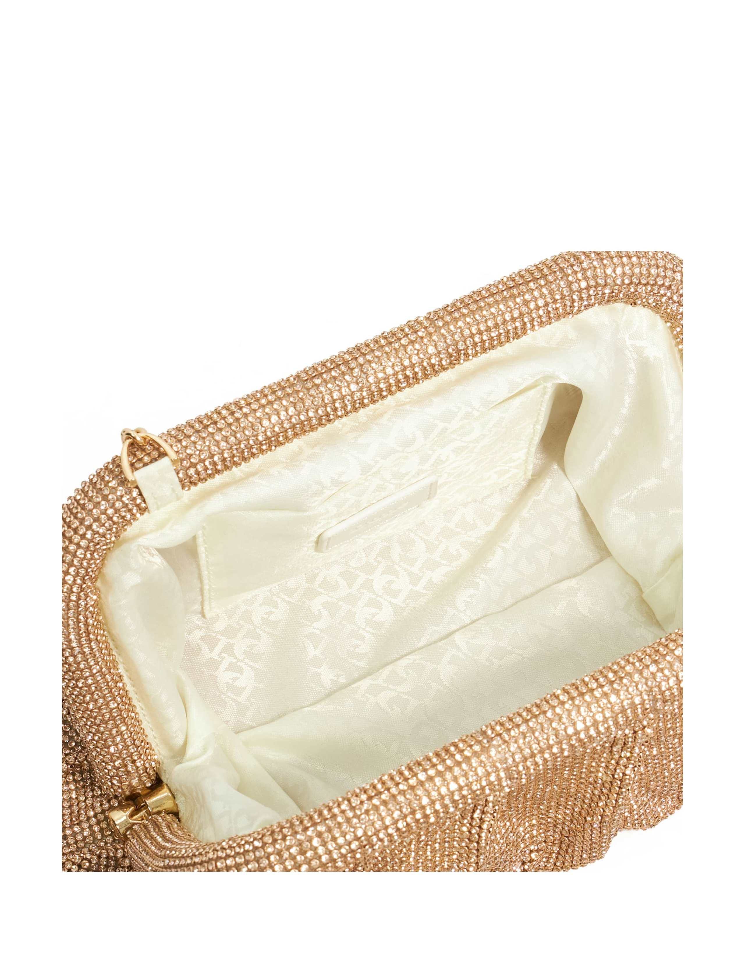 Diamante Embellished Clutch Bag 5 of 5